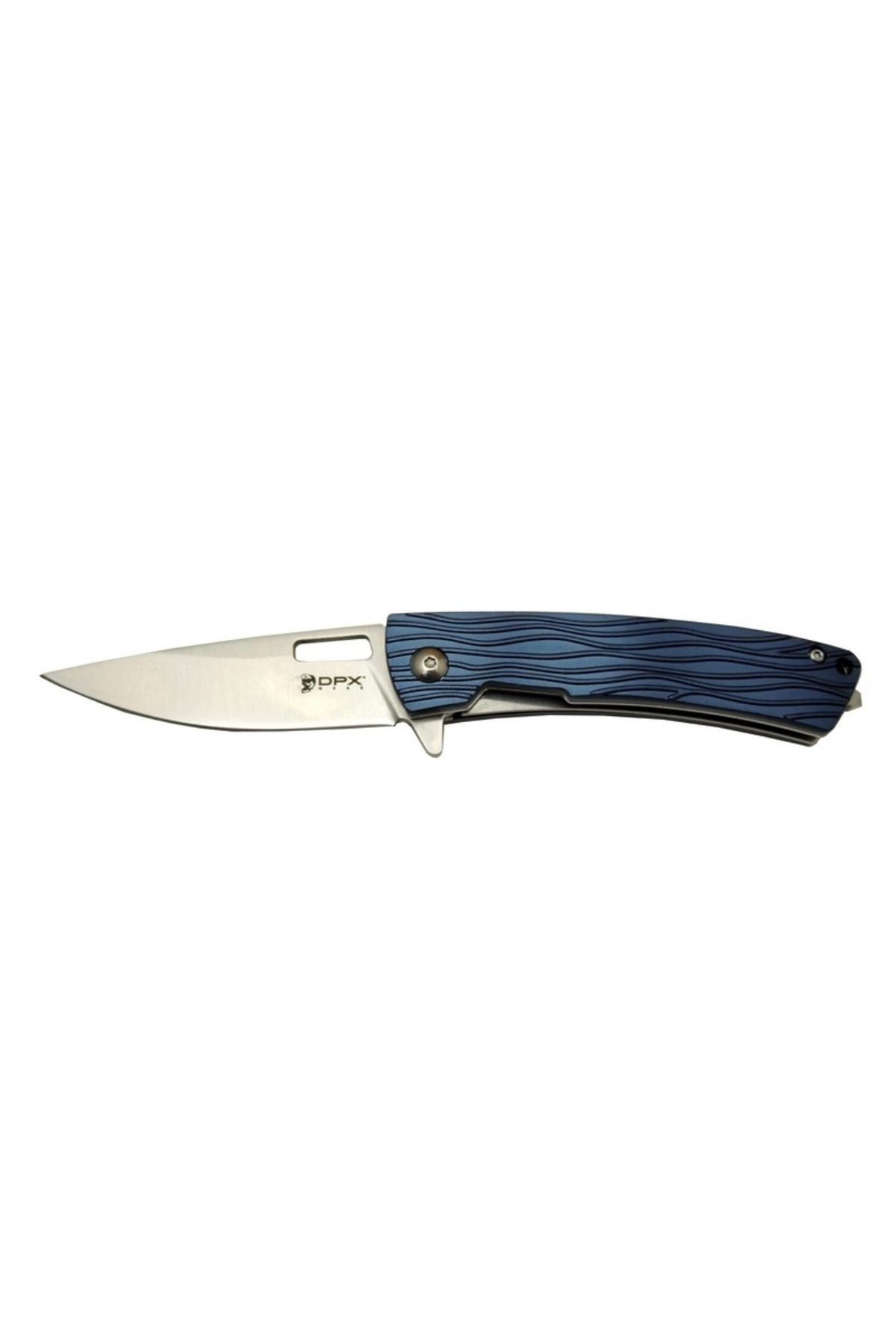 Easy Tedarik Mavi Kurtarma / Kamp Çakı 18cm - Yarı Otomatik, Cam Kırma Aparatlı
