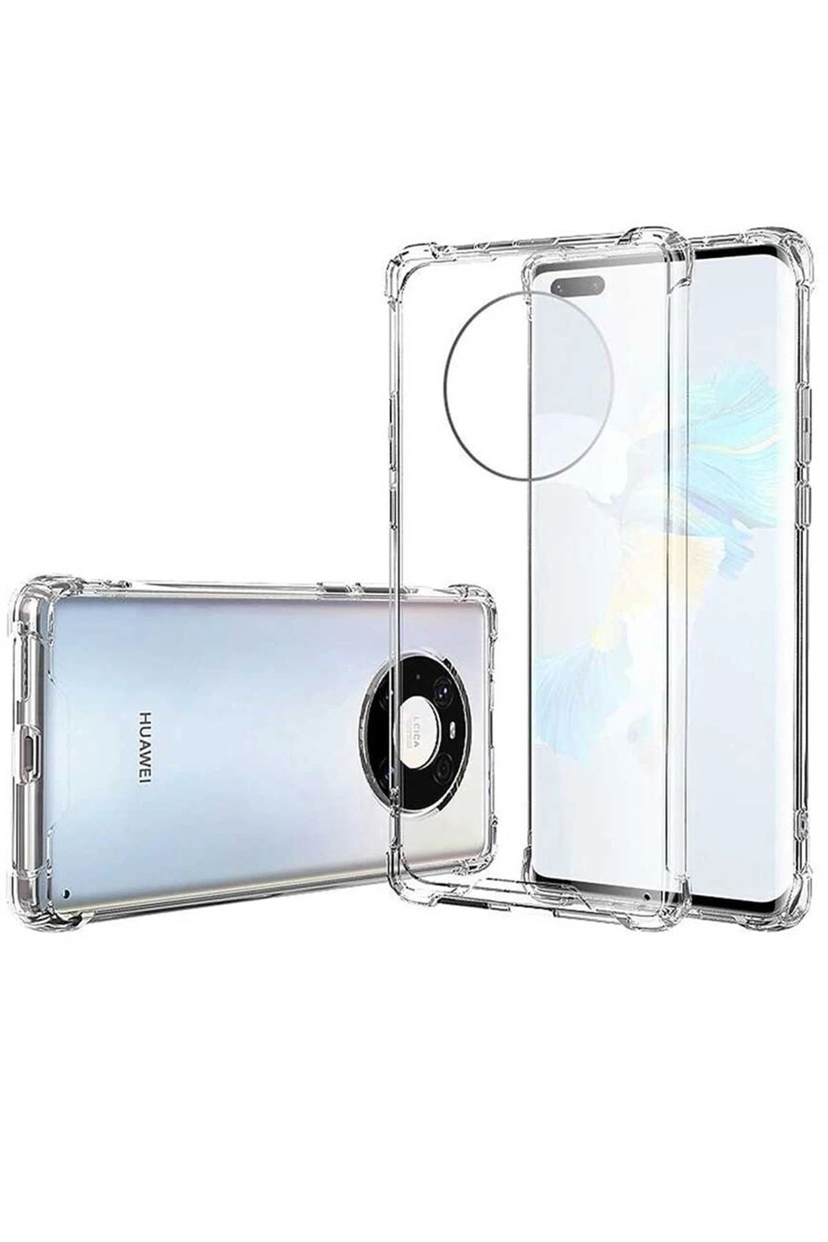 NewFace Huawei Mate 40 Pro Kılıf Olex Tpu Silikon - Şeffaf SVLRS