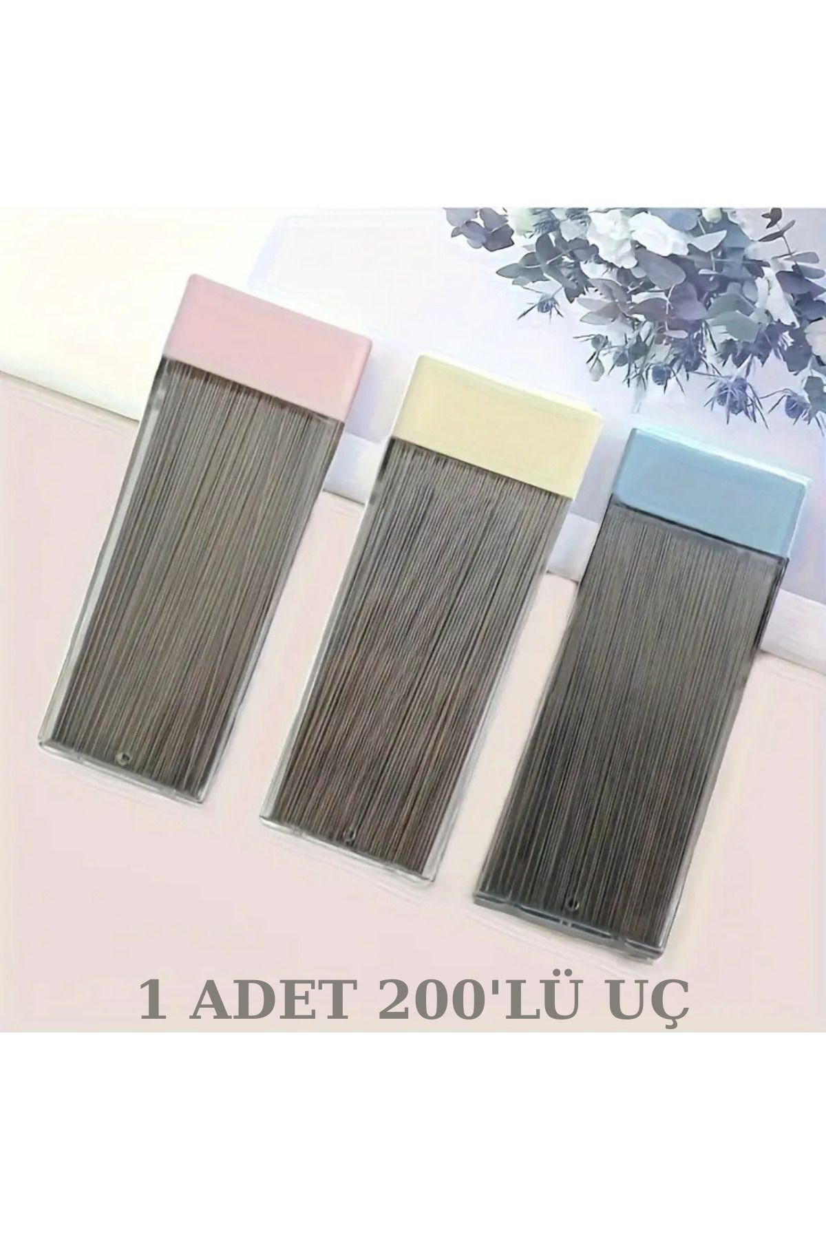 NaSaDAN-1Pcs 2B XL Large Size 0.7 Pencil Tip 200Pcs 1