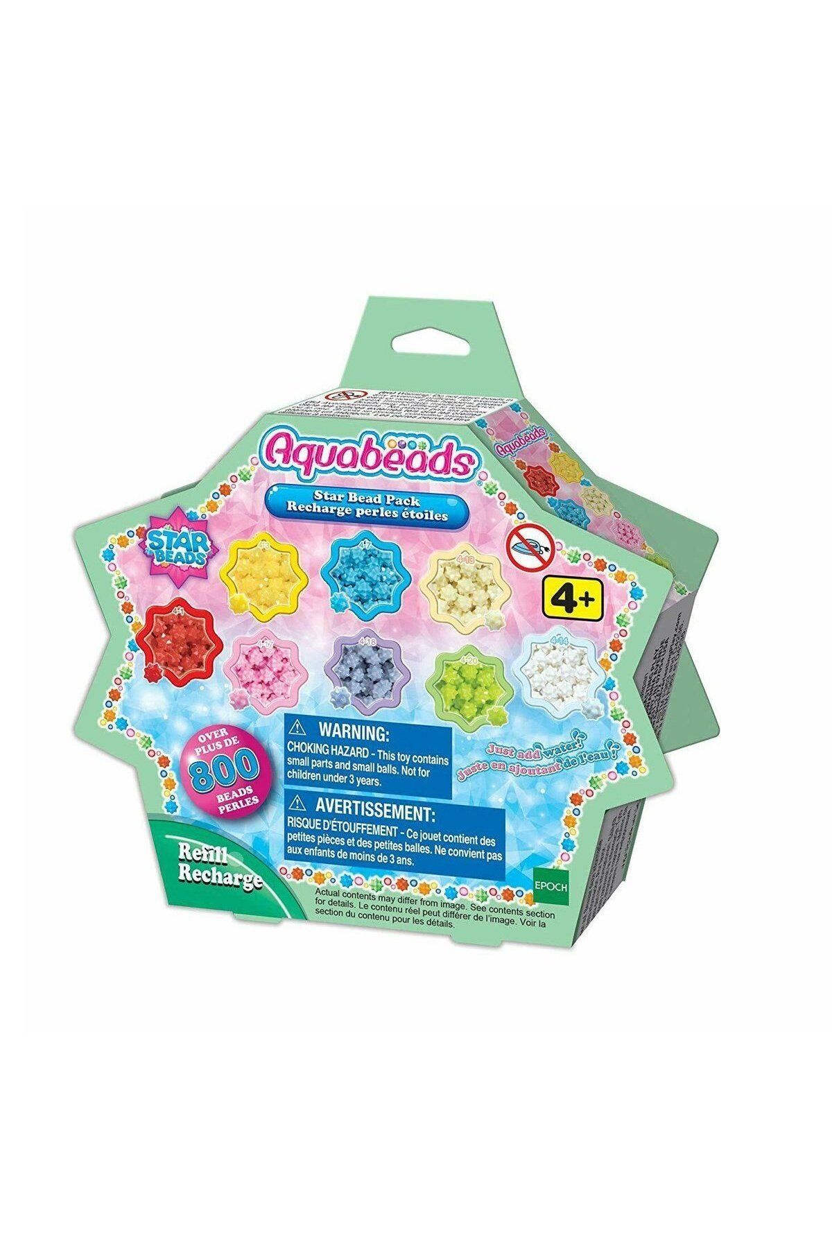 TimeStart 31603 AquaBeads Star Bead Yedek Boncuk Paketi / Epoch / +4 yaş
