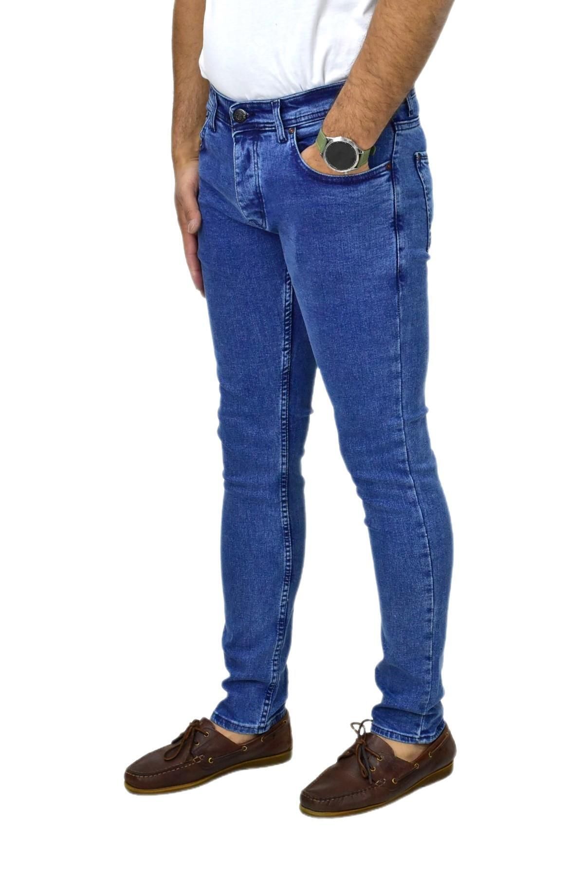 LOCUS JEANS Erkek Jeans Pantolon Silim Fitt 310 BGL-ST04489