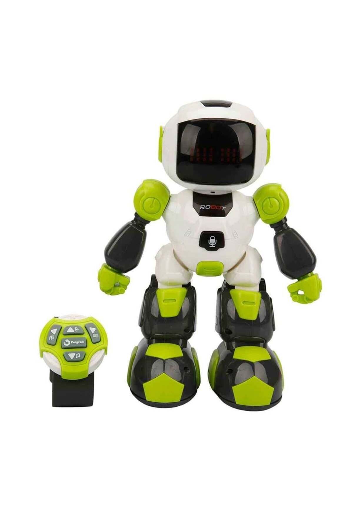 TimeStart Uzaktan Kumandalı Sesli ve Işıklı Programlanabilir Robot