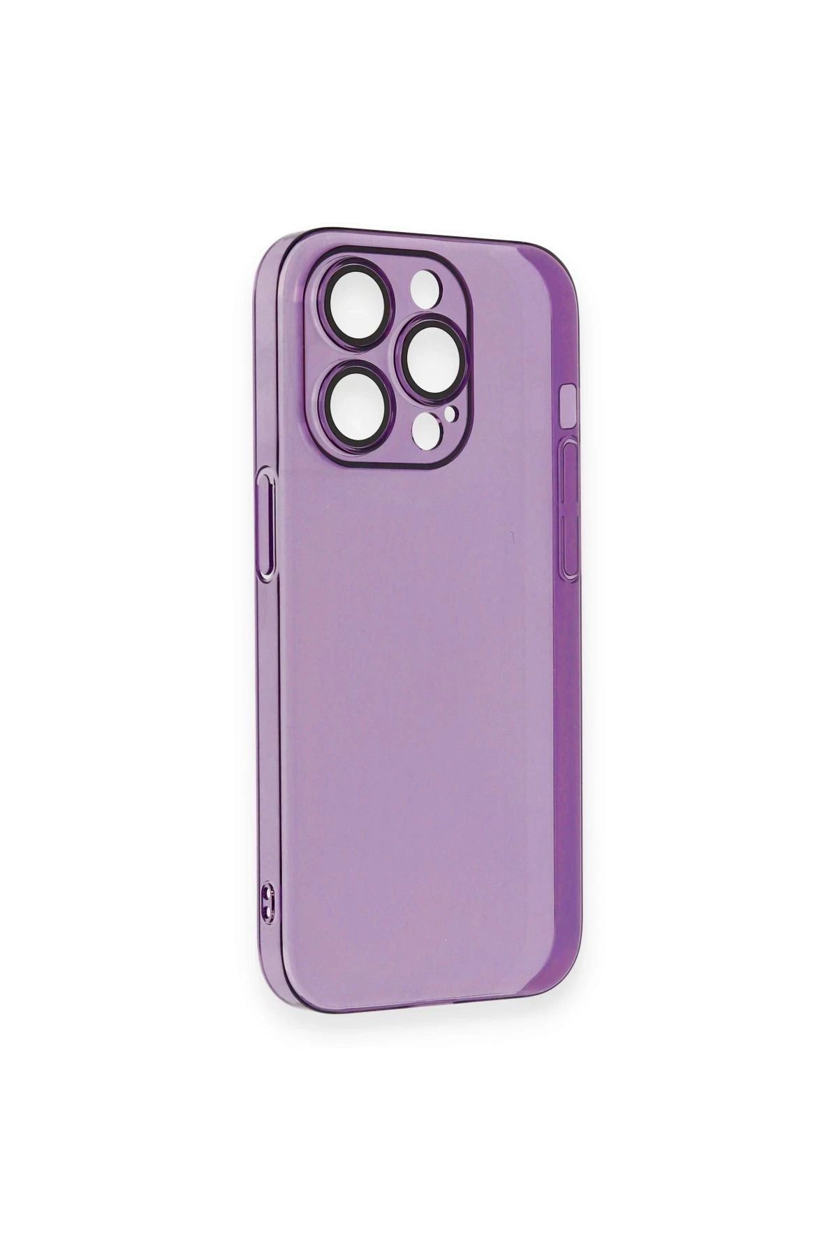 NewFace iPhone 13 Pro Max Kılıf Armada Lensli Kapak - Derin Mor SVLRS