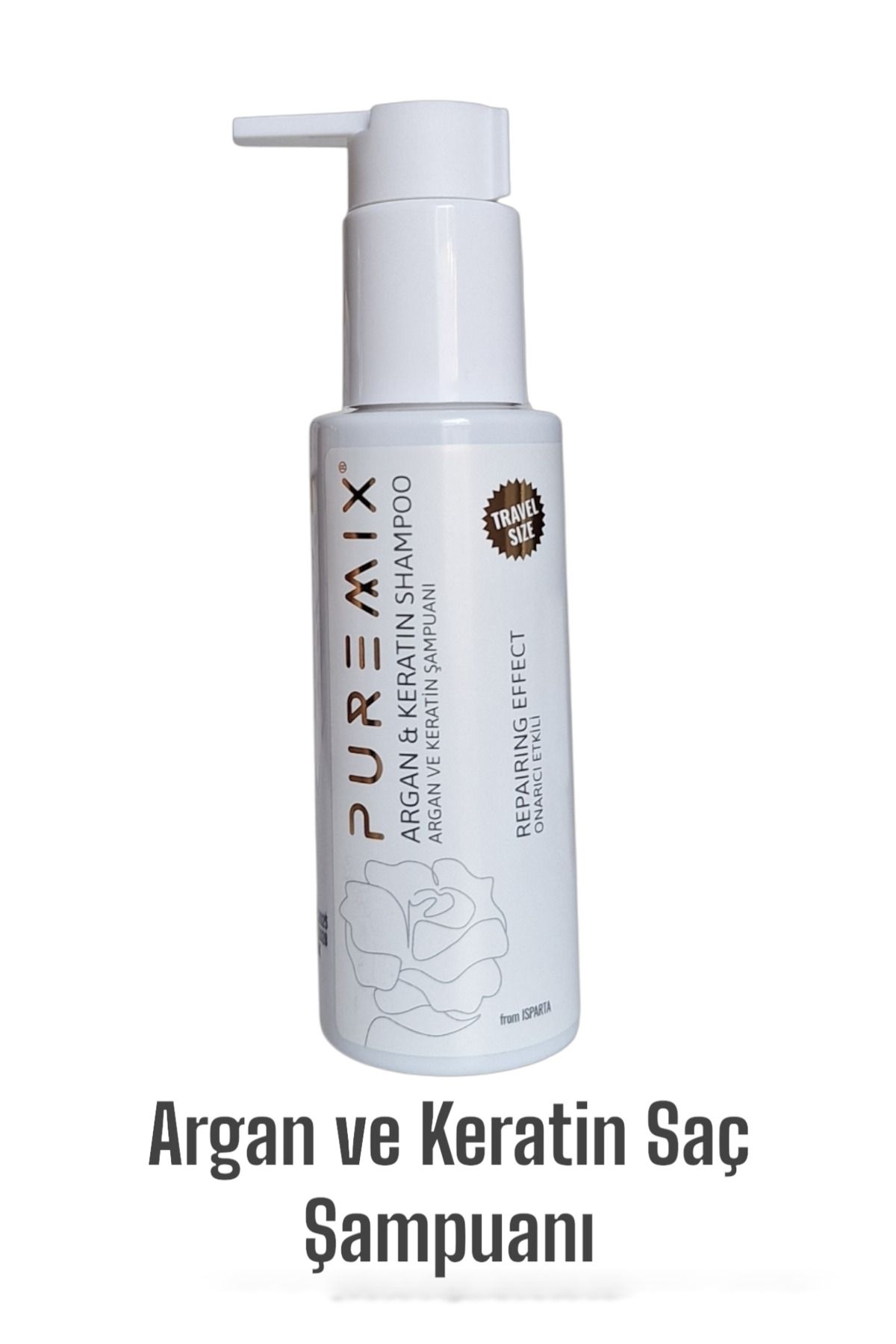 Puremix Onarıcı Argan ve Keratin Şampuanı Seyahat Boyu 100 ml
