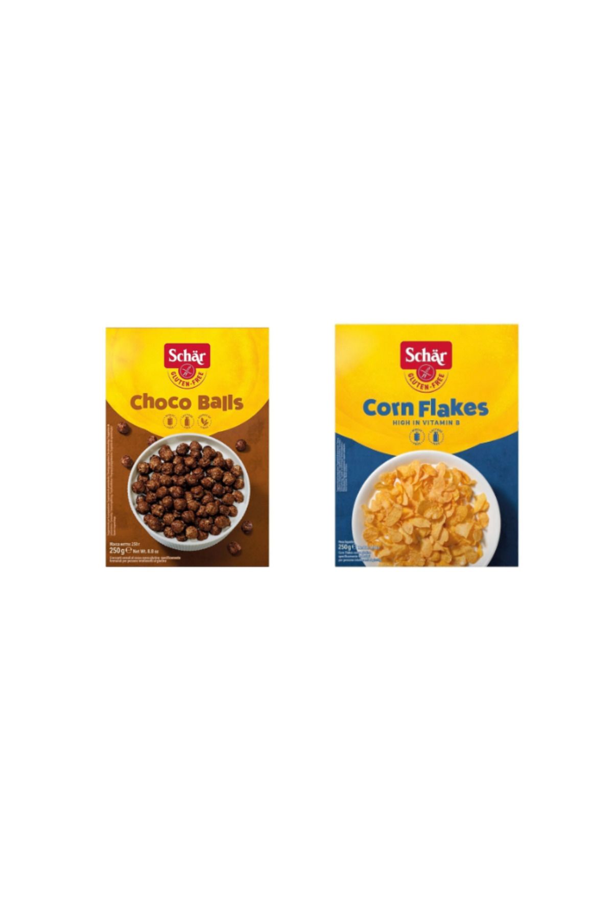 Schar Glutensiz Corn Flakes- Schar Glutensiz Choco Balls