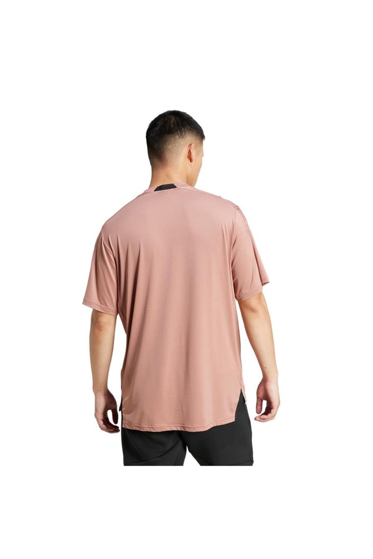 adidas-Ανδρικό ροζ μπλουζάκι D4t Int. Μπλουζάκι Jı8184 2