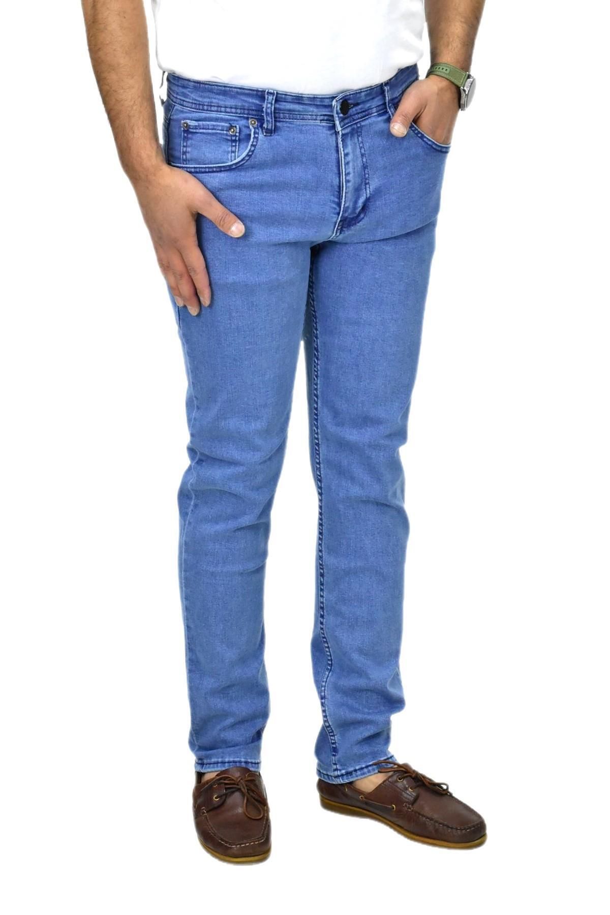 LOCUS JEANS Erkek Siyah Jeans Pantolon Regular Fitt 320 BGL-ST04490