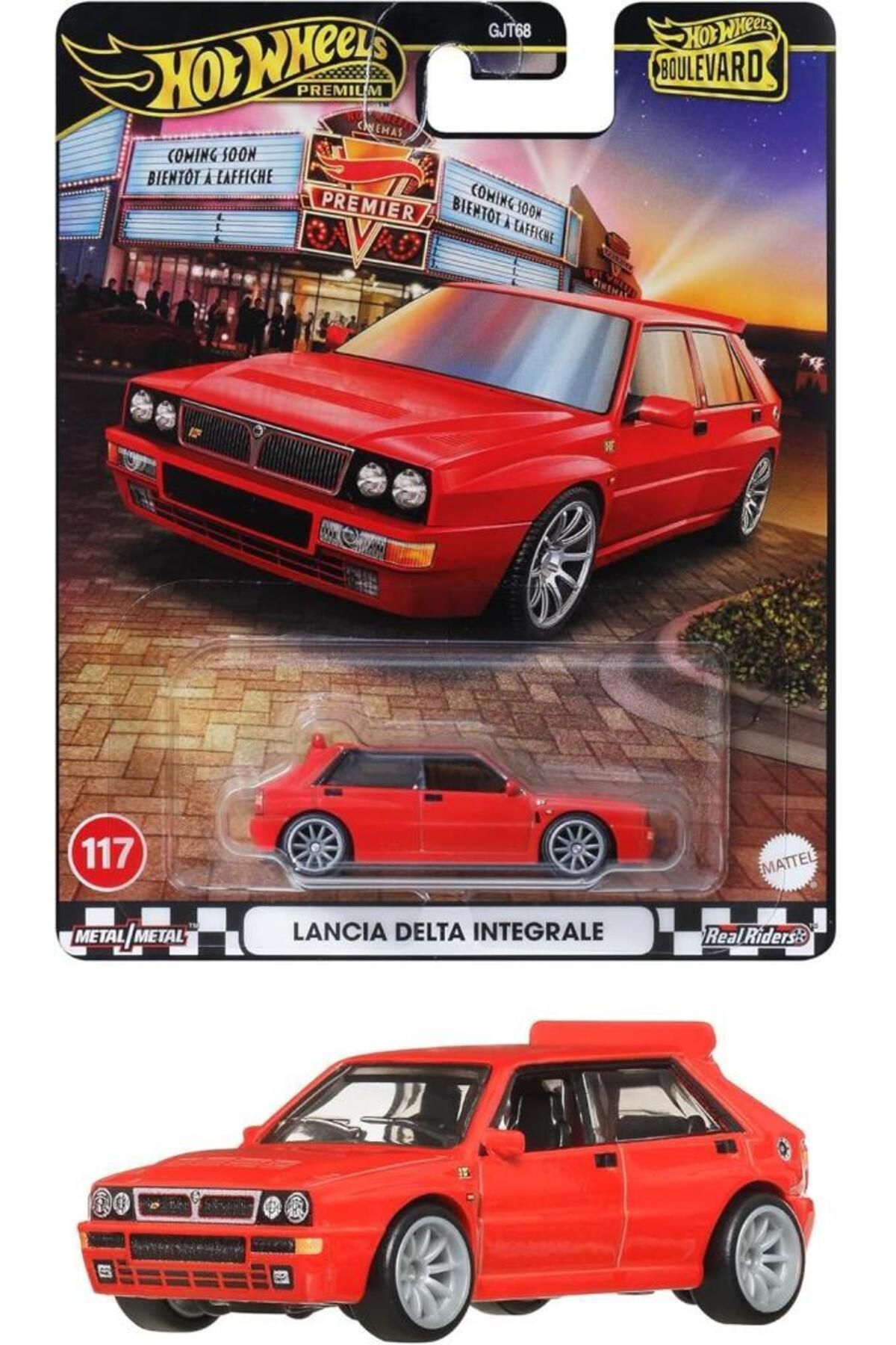 HOT WHEELS Boulevard Premium Araçlar GJT68 - JBL18 LANCIA DELTA INTEGRALE