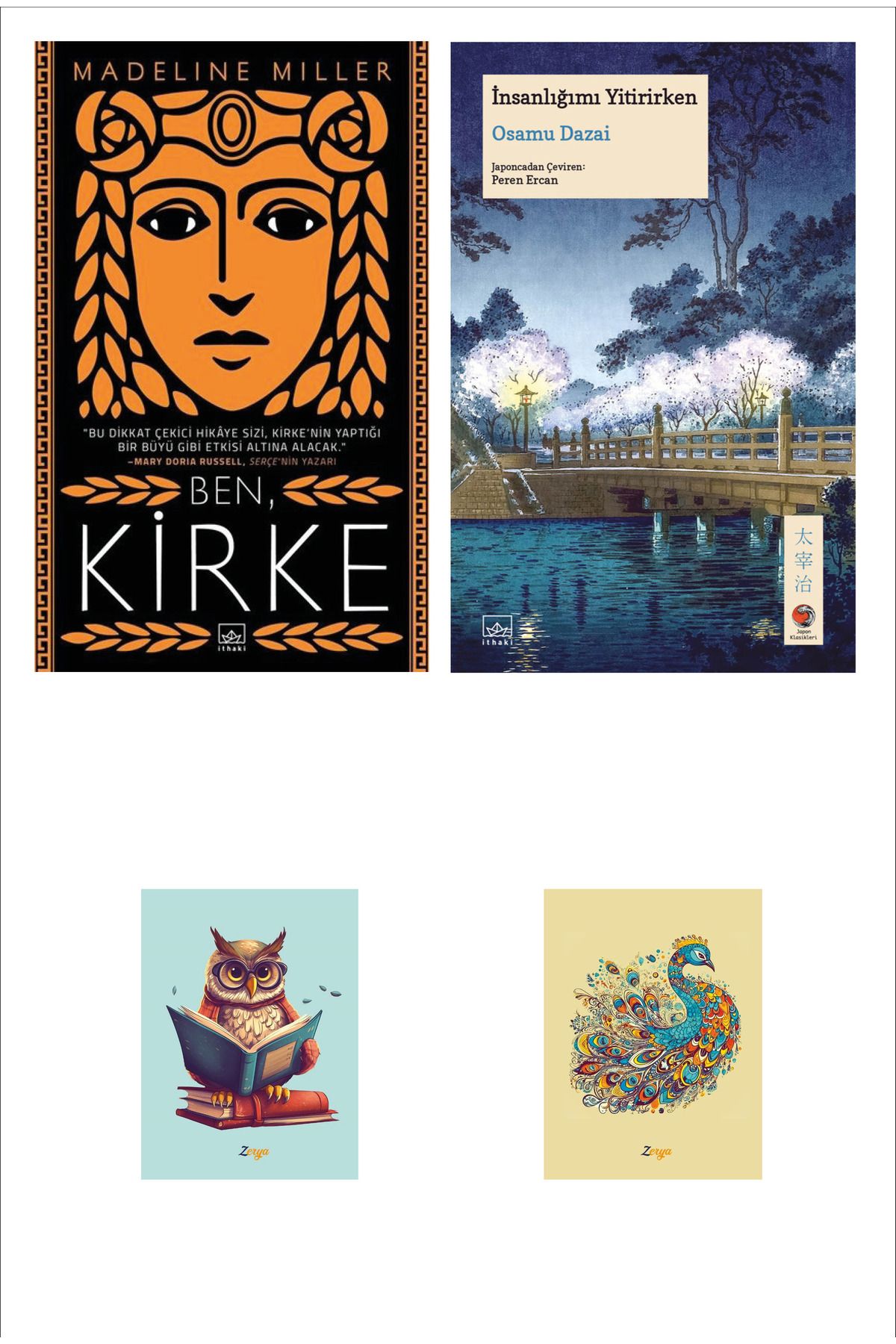 Dara Yayınları Kitap İnsanlığımı Yitirirken - Osamu Dazai - Ben Kirke Madeline Miller (2 NOT DEFTERLİ)
