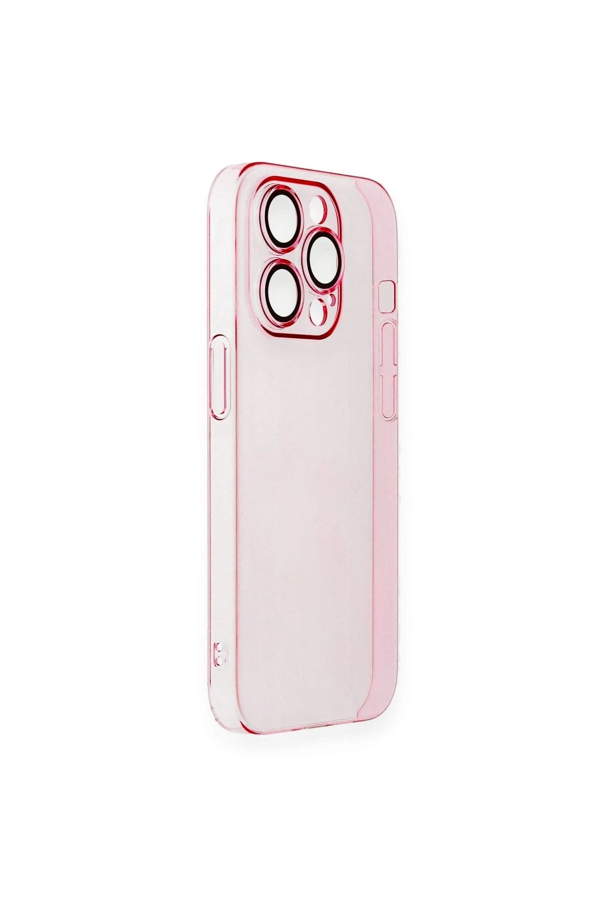 NewFace iPhone 13 Pro Max Kılıf Armada Lensli Kapak - Rose Gold SVLRS