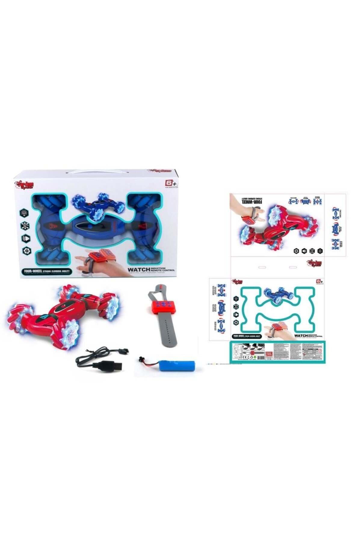 TimeStart RQ2093 BİLEKTEN KONT. 2.4 GHZ IŞIK/MZK ARABA -VRD