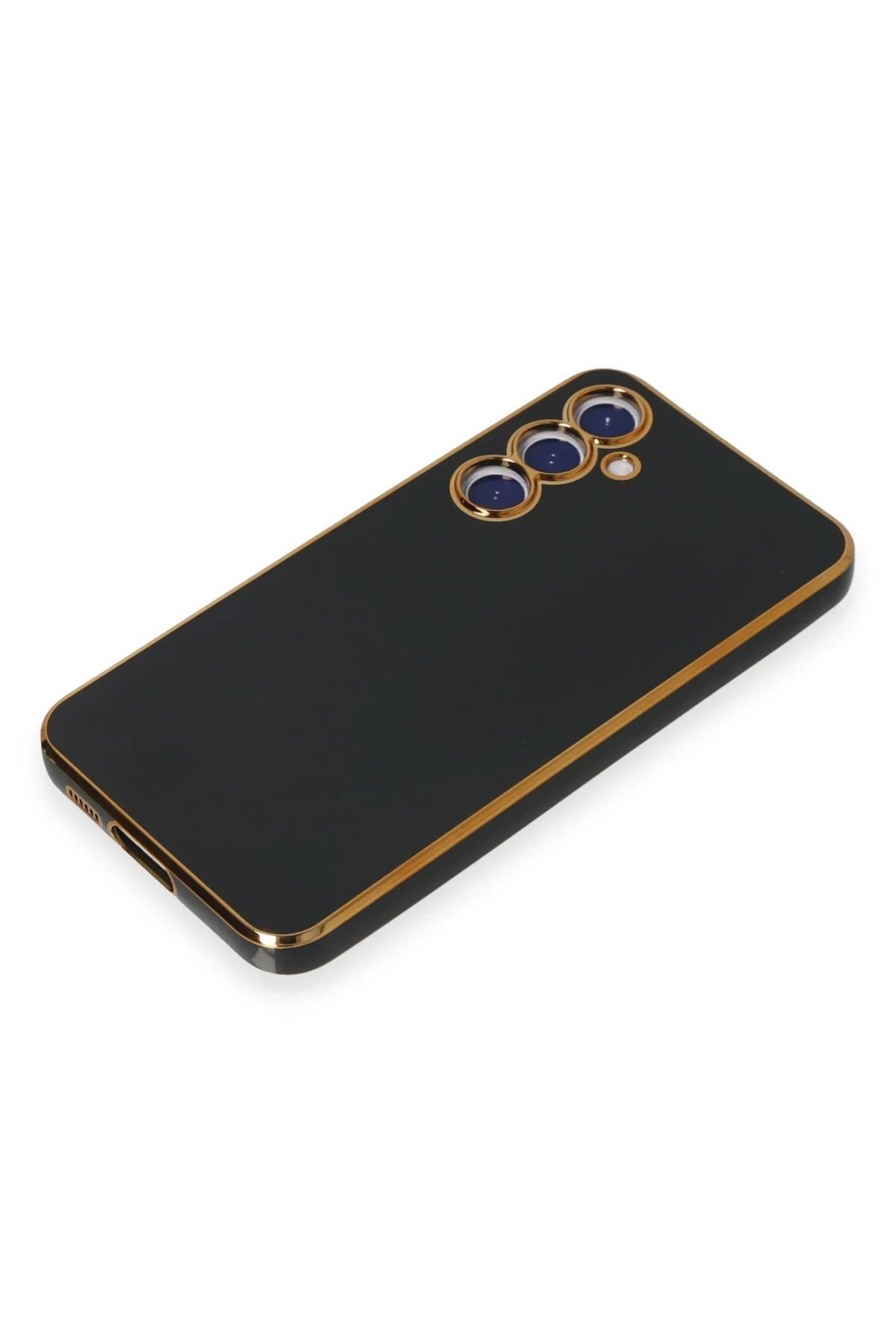 NewFace Samsung Galaxy S23 FE Kılıf Volet Silikon - Siyah SVLRS