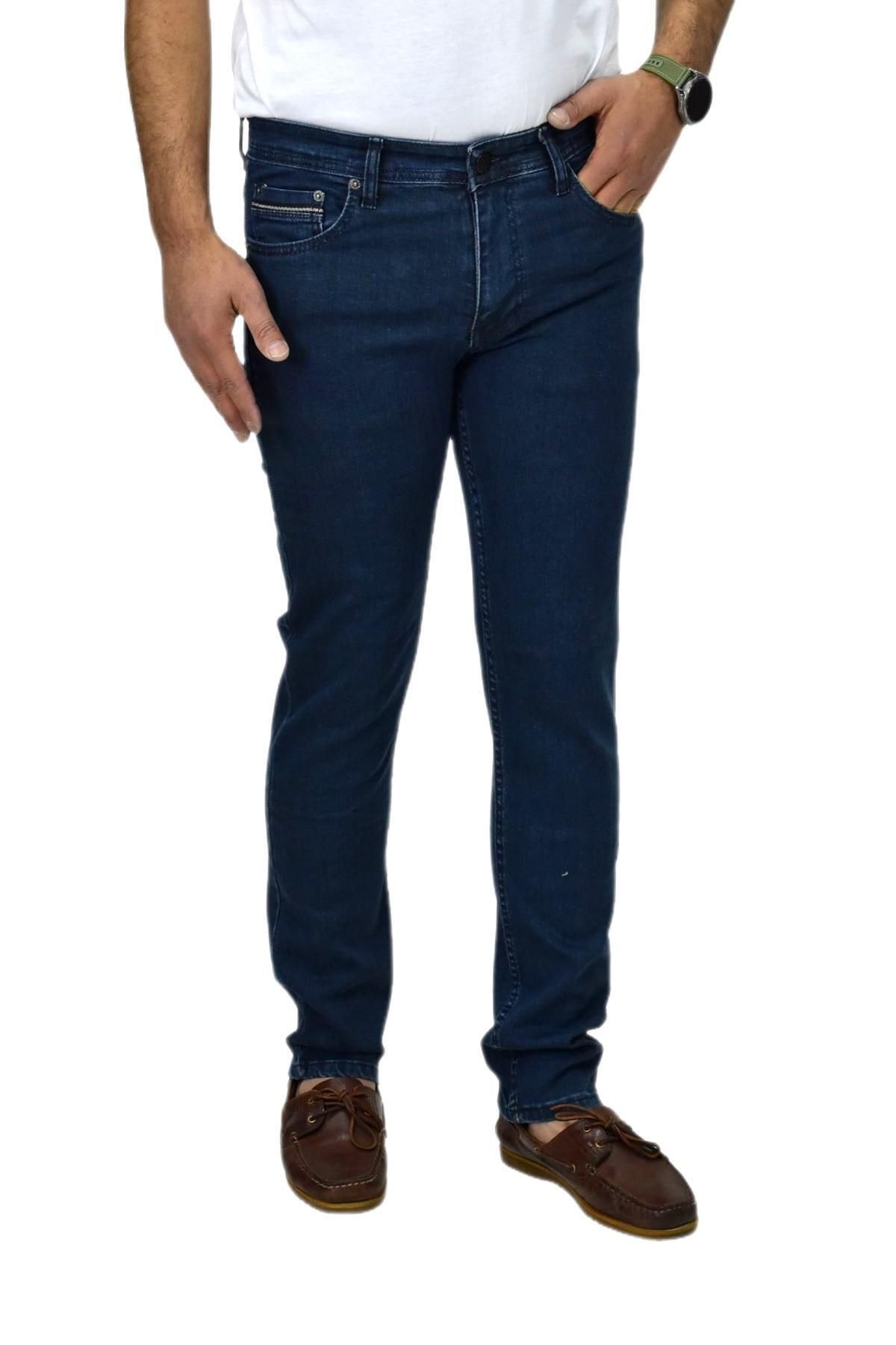 LOCUS JEANS Erkek Siyah Jeans Pantolon Regular Fitt 320 BGL-ST04490