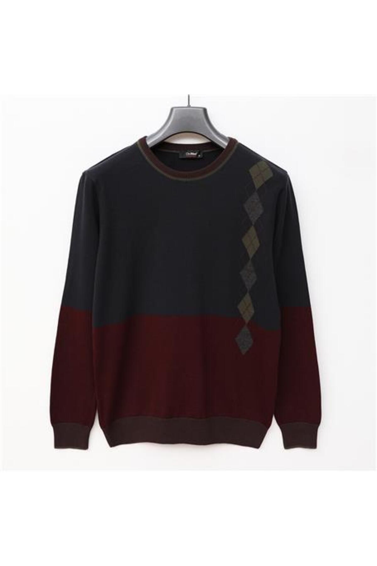 Shop58 Erkek Uzun Kol Bisiklet Yaka Kazak - 189392 - Lacivert