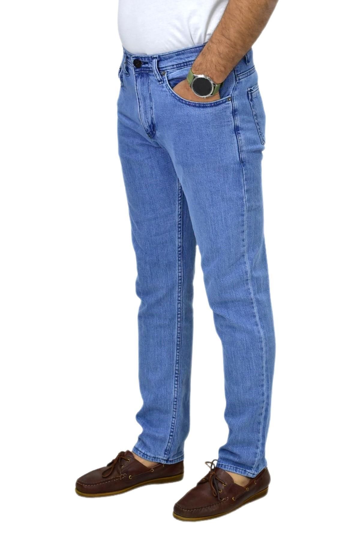 LOCUS JEANS Erkek Siyah Jeans Pantolon Regular Fitt 320 BGL-ST04490