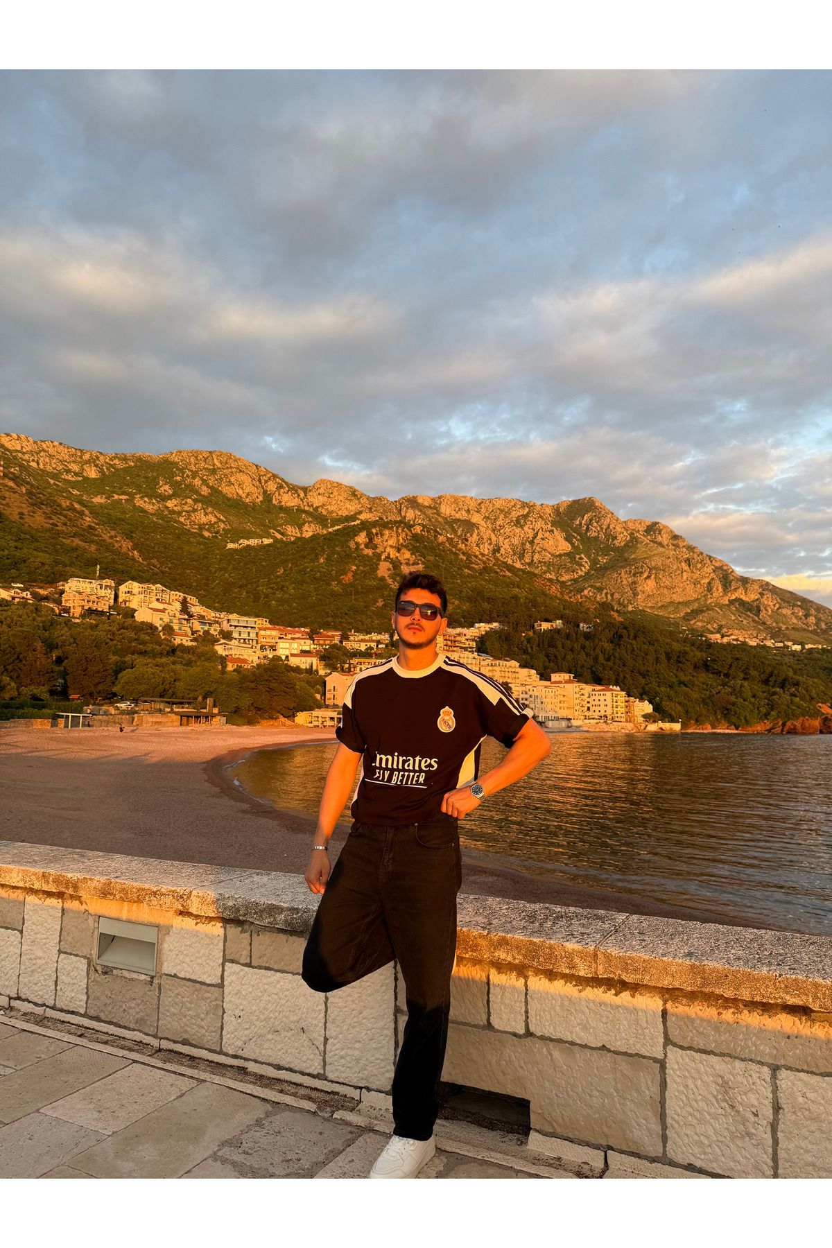 SENTİNEL WEAR R. MADRİD NAKIŞLI PREMIUM OVERSIZE T-SHIRT (NEW)