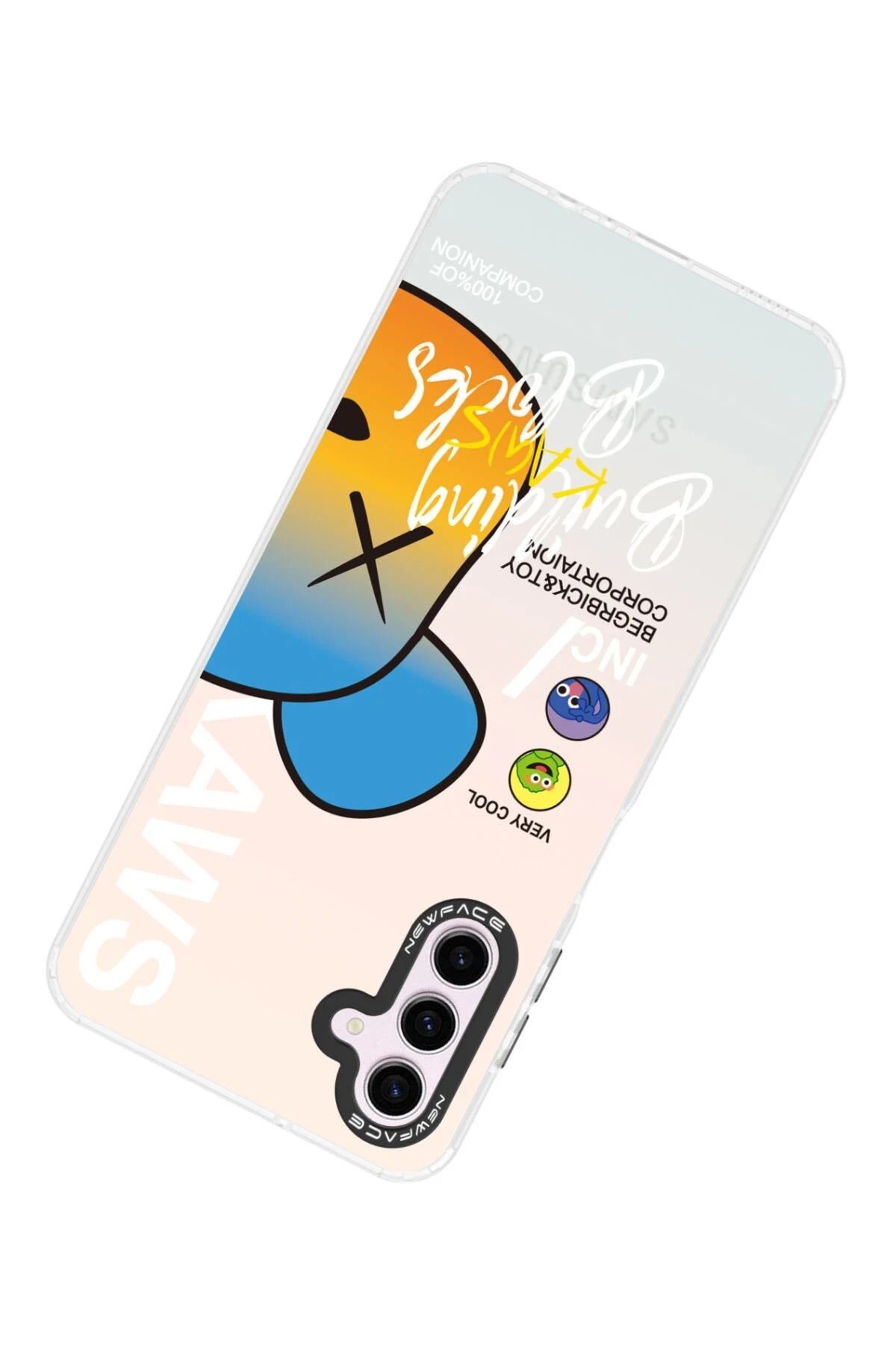 NewFace Galaxy A04S  Uyumlu Kılıf Estoril Desenli Kapak