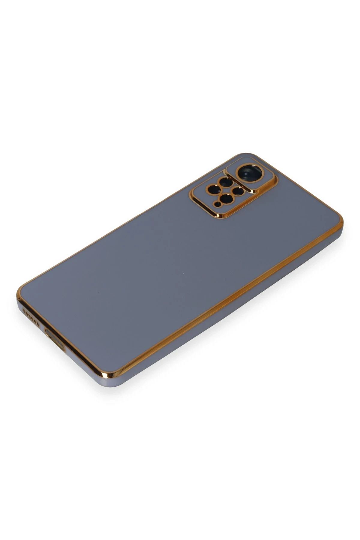 NewFace Xiaomi Redmi Note 11 Pro Kılıf Volet Silikon - Mavi WLZOR