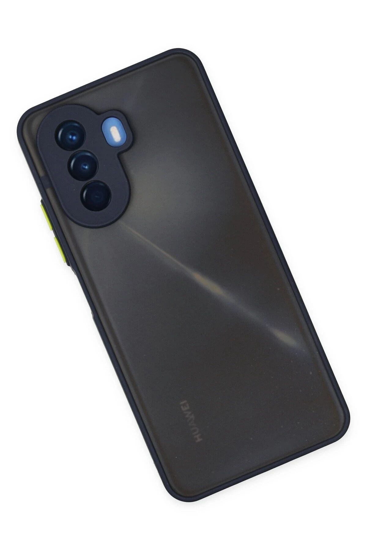 NewFace Huawei Nova Y70 Kılıf Montreal Silikon Kapak - Lacivert SVLRS