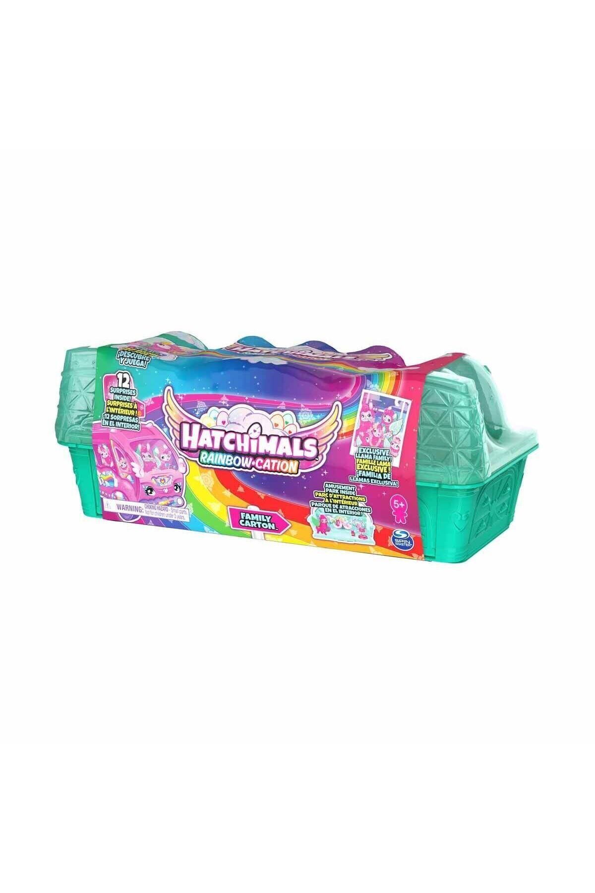 TimeStart 64445 Hatchimals Lama Ailesi Yumurta Kartonu