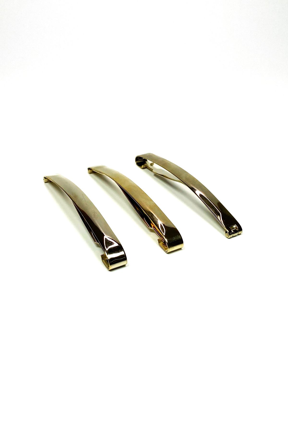 Shop58 3 Adet Metal Klasik Saç Tokası Orijinal 9 cm