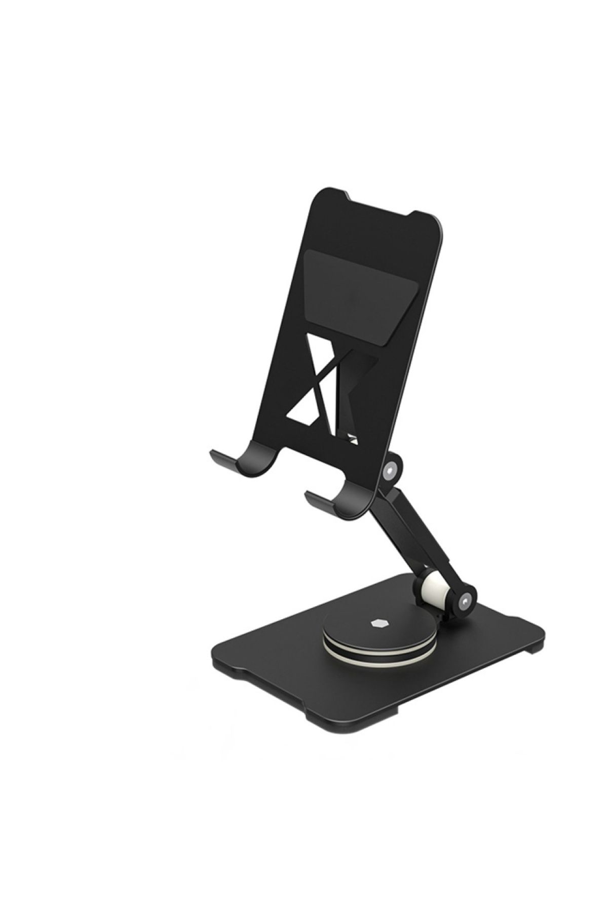 bestdijital Universal 360 Derece Dönebilen ve Katlanabilen Tablet ve Telefon Standı (Siyah)