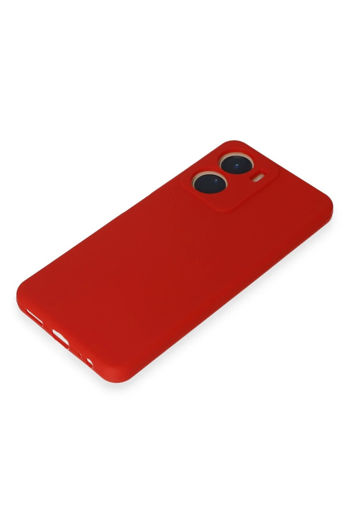 NewFace Vivo Y16 Kılıf First Silikon - Kırmızı SVLRS