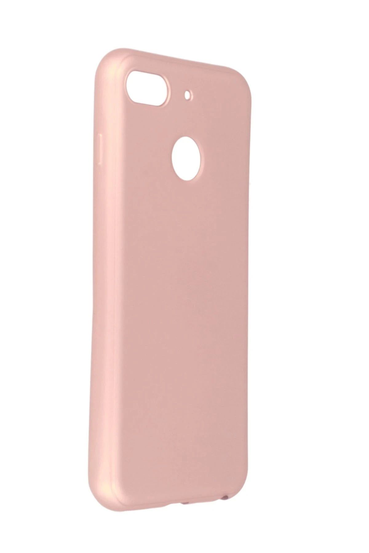 NewFace General Mobile GM 8 Go Kılıf First Silikon - Pudra WLZOR