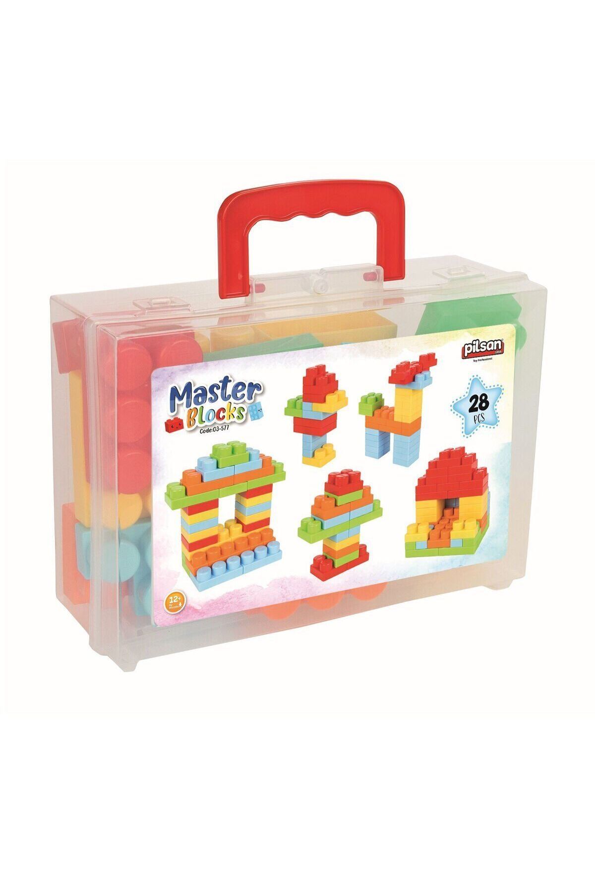 TimeStart 03 577 Master Bloklar 28 Parça Çantalı - * Oyuncak