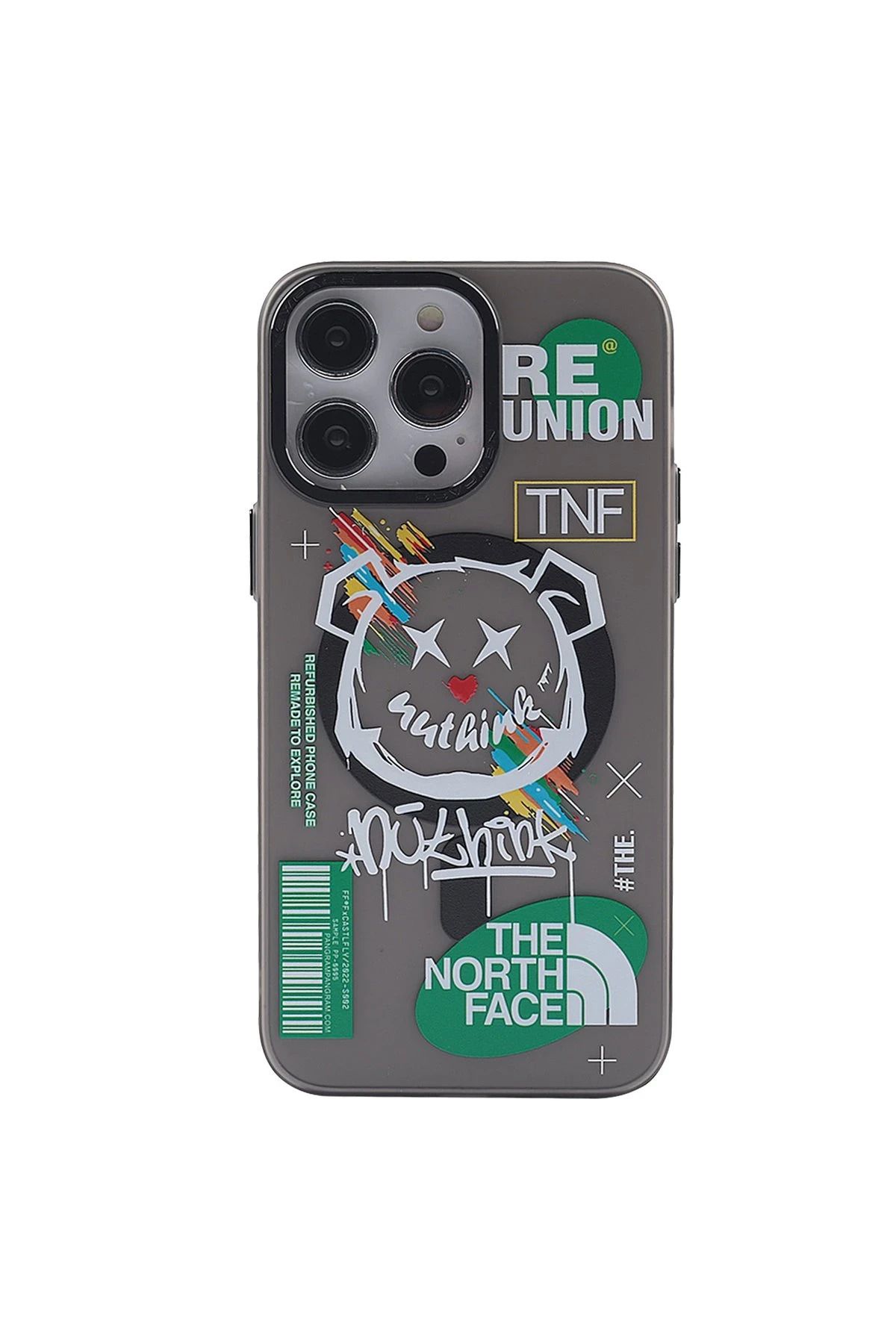 NewFace iPhone 13 Pro Kılıf Apollo Magneticsafe Desenli Kapak - Apollo Siyah - 2 SVLRS