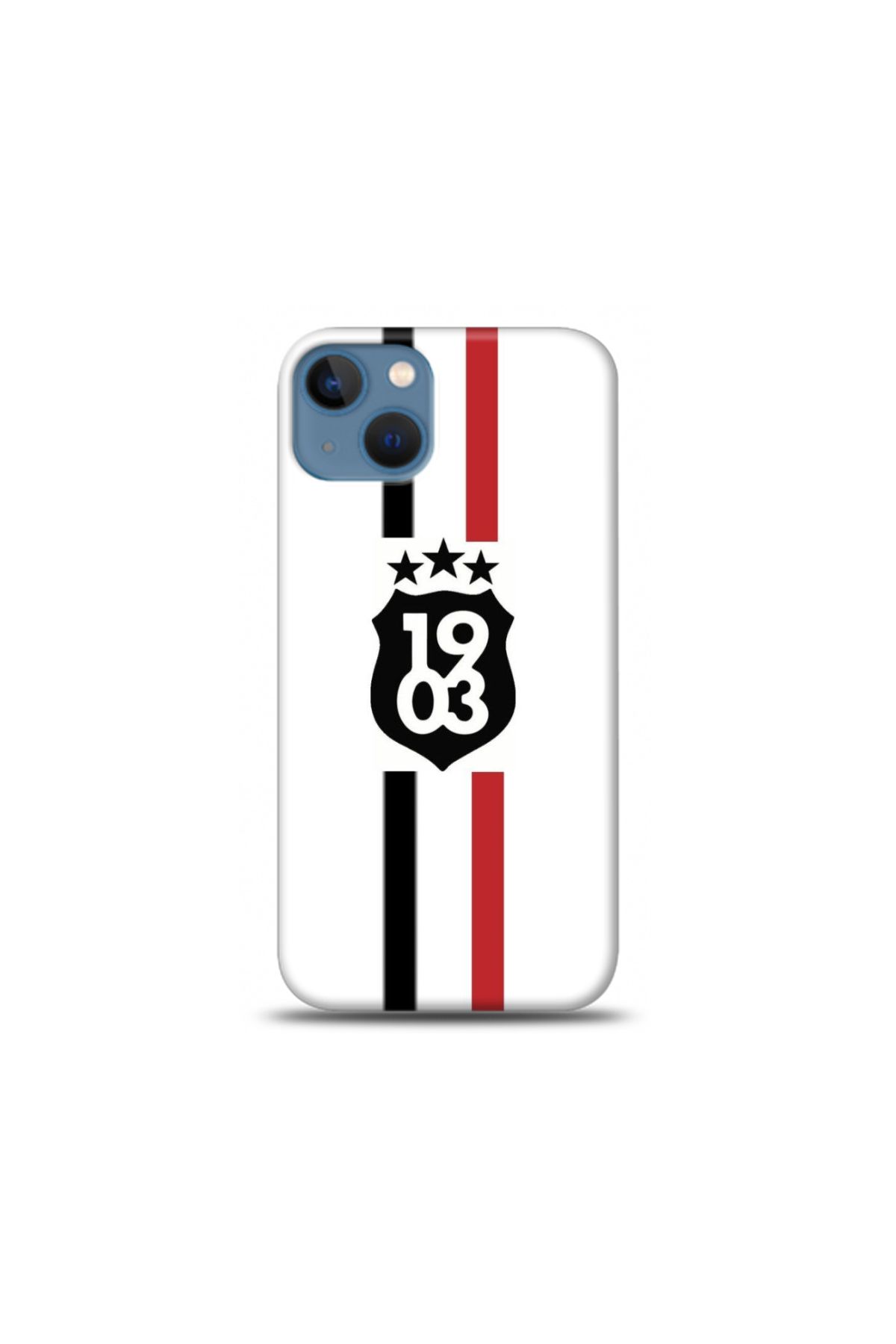 The Bear Case Beşiktaş Desenli iPhone 13 Kılıfı