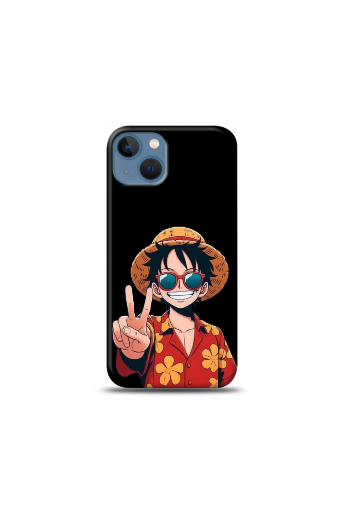 The Bear Case Luffy Desenli iPhone 14 Kılıfı
