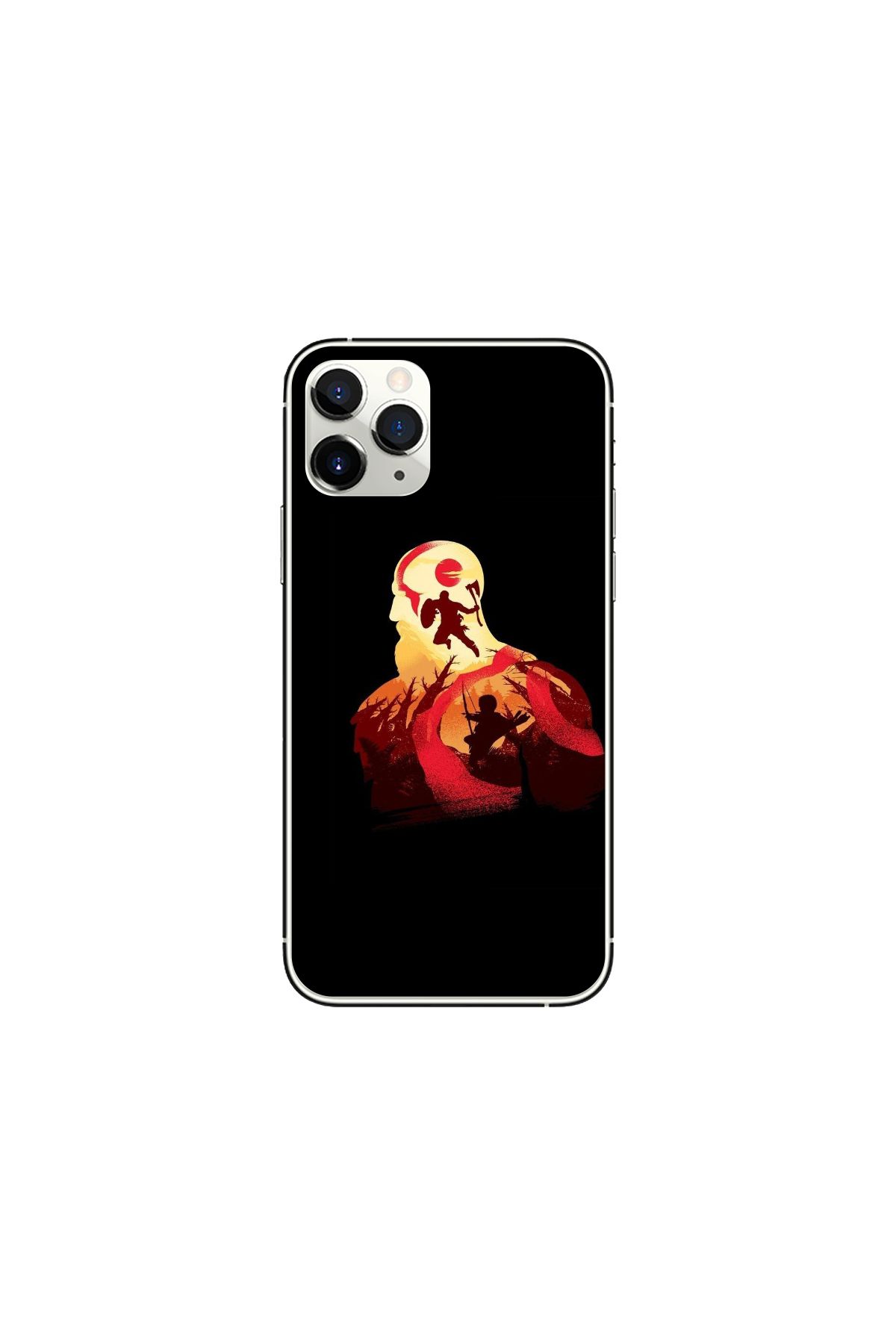 The Bear Case God Of War Desenli iPhone 14 Pro Kılıfı
