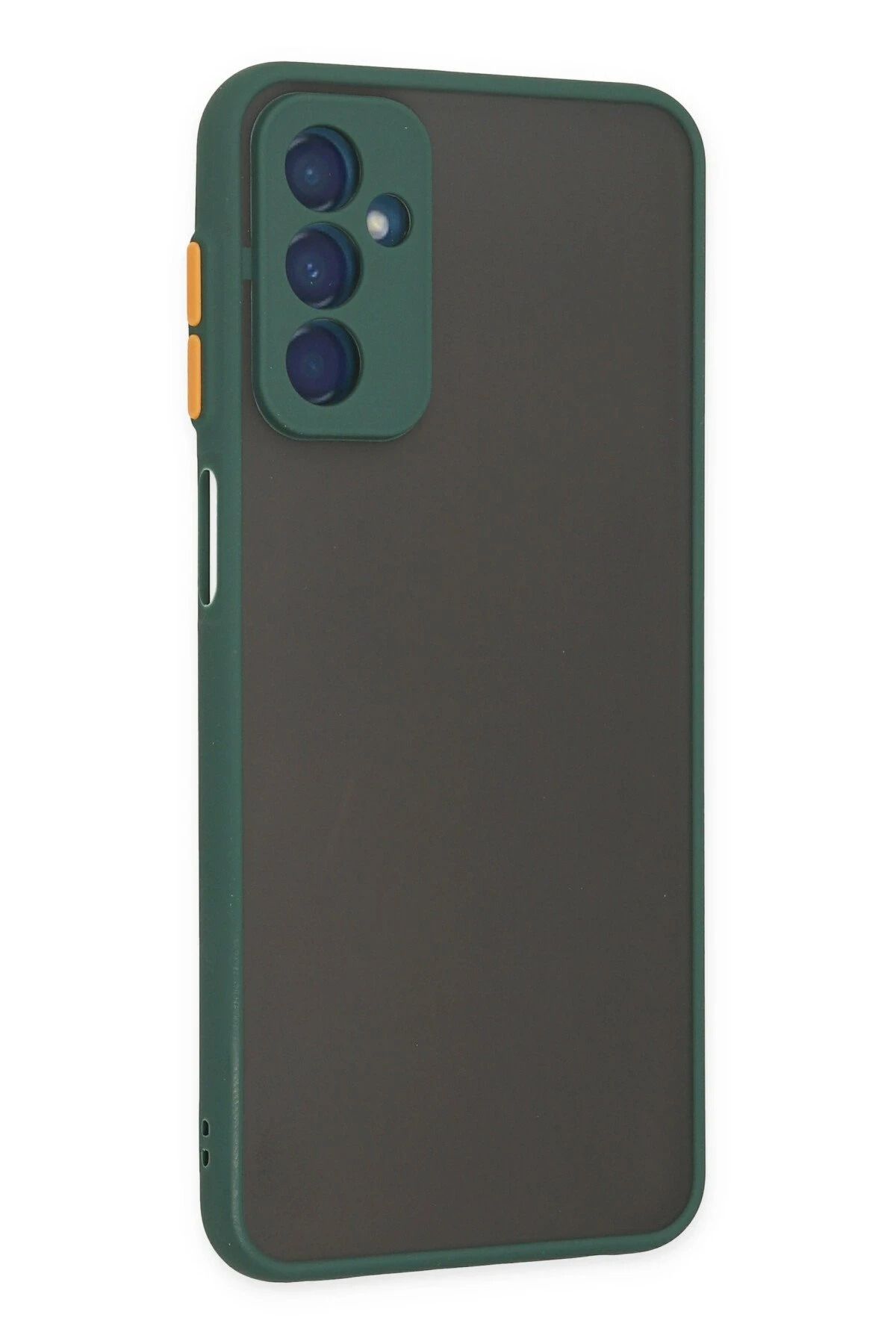 NewFace Samsung Galaxy M13 Kılıf Montreal Silikon Kapak - Yeşil SVLRS