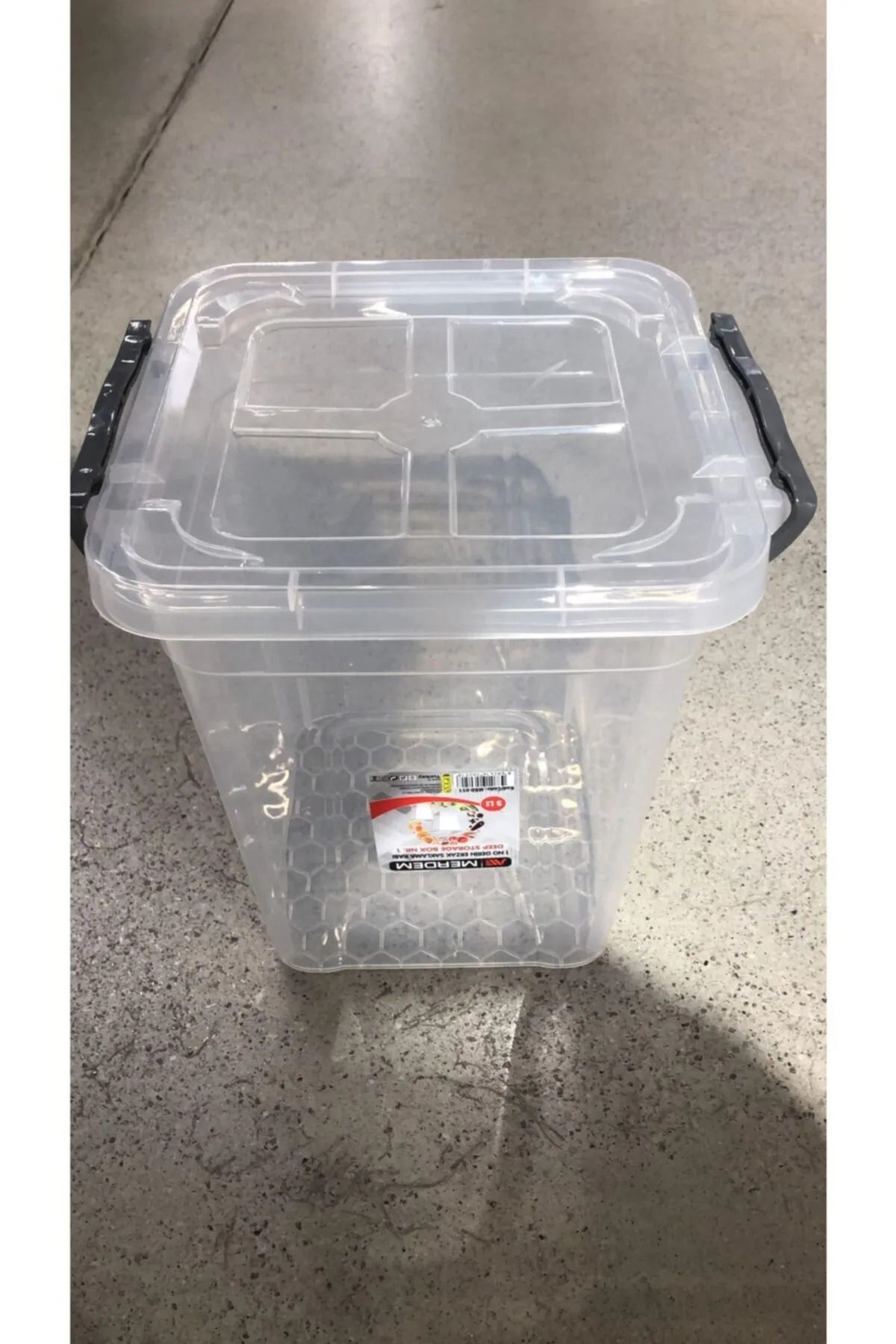 Shop58 Derin Erzak Saklama Kabı 5 Lt No1 Royaleks-MRD051