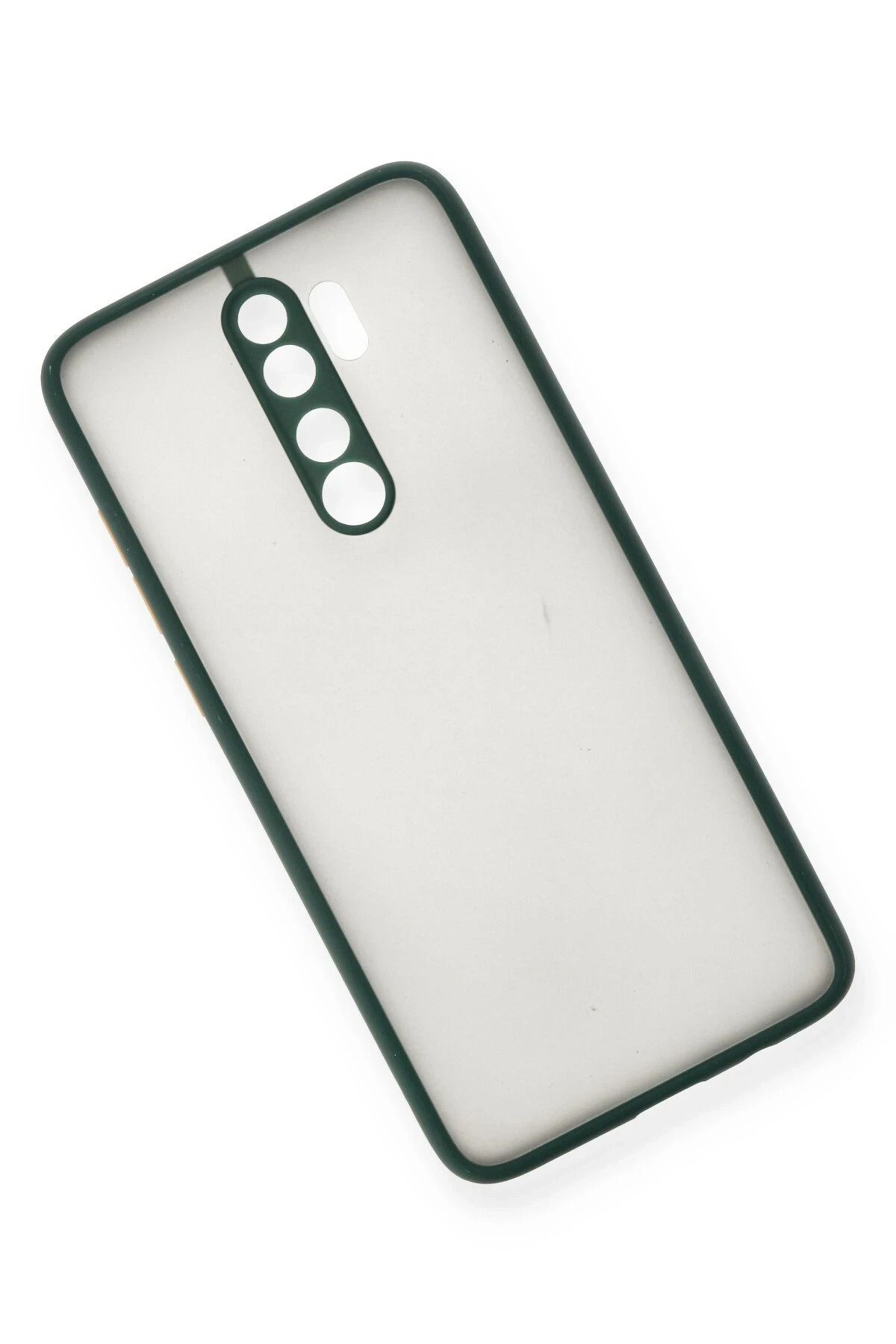 NewFace Xiaomi Redmi Note 8 Pro Kılıf Montreal Silikon Kapak - Yeşil SVLRS