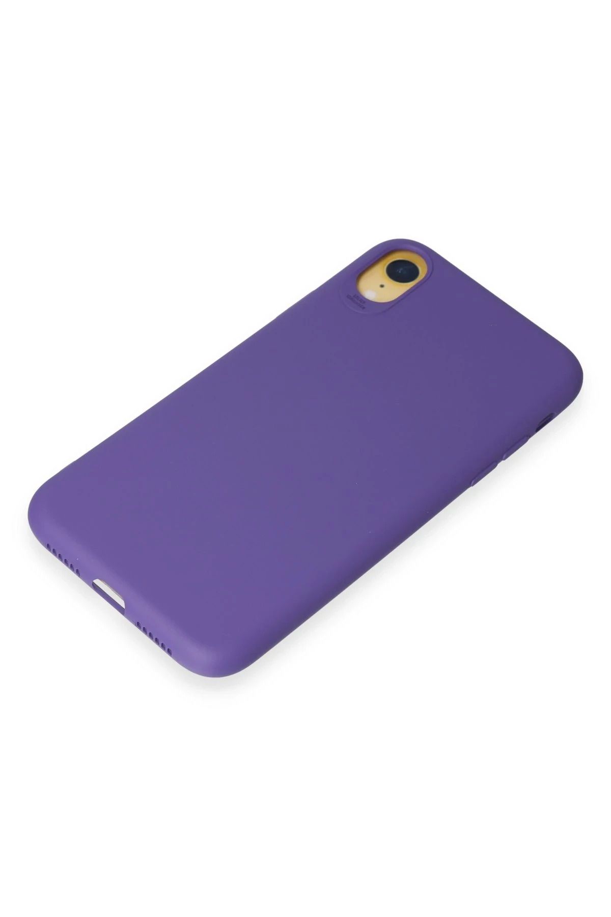 NewFace iPhone XR Kılıf First Silikon - Mor SVLRS