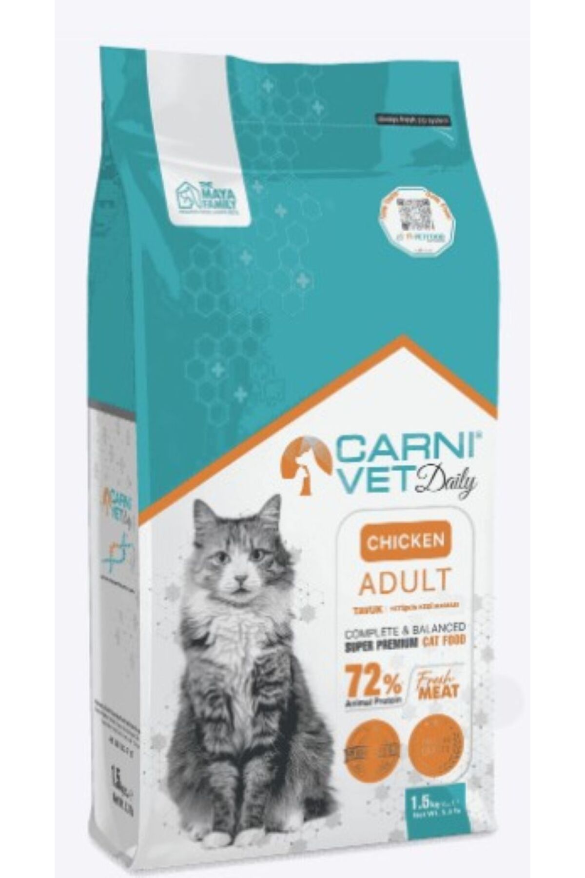 VET CARNi VET DAILY KEDİ TAVUK YETİŞKİN 10 kg