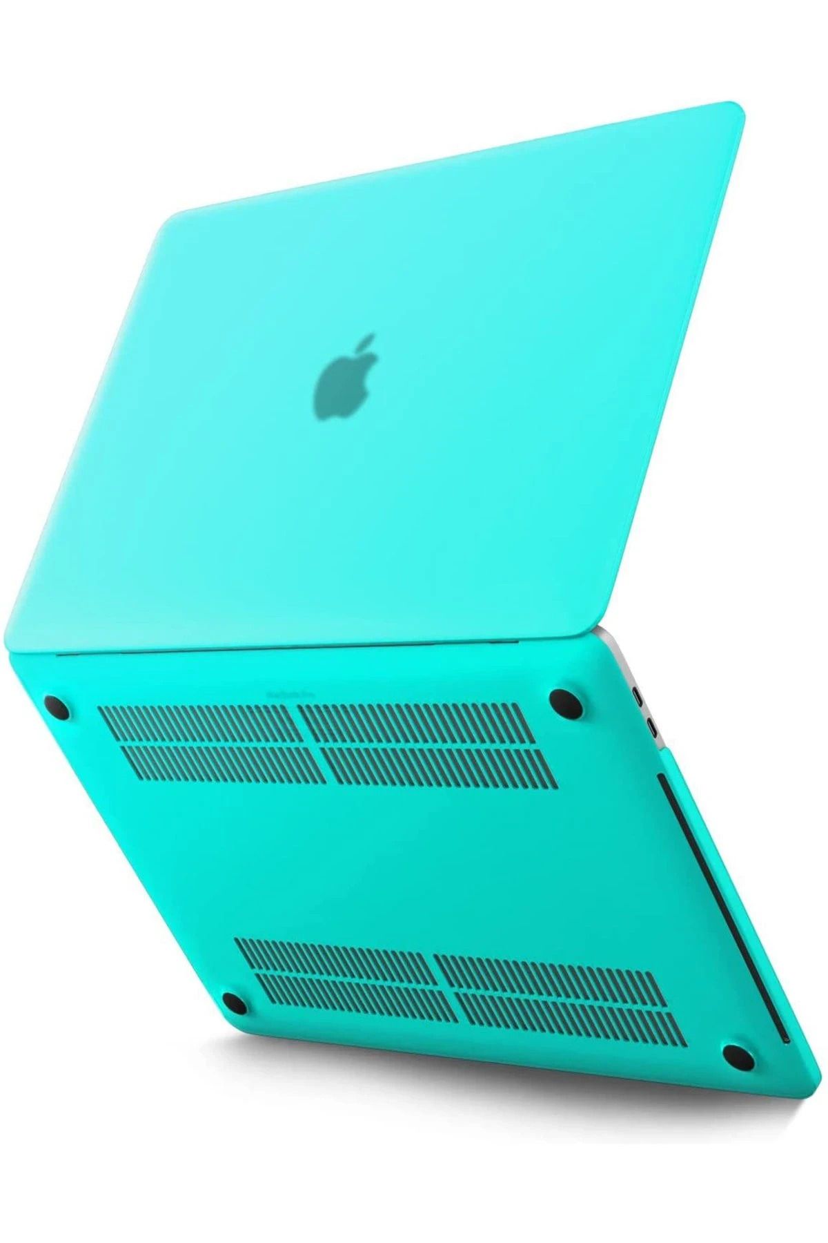 NewFace Macbook Pro 13 2020 Macbook Buzlu Kapak - Yeşil SVLRS