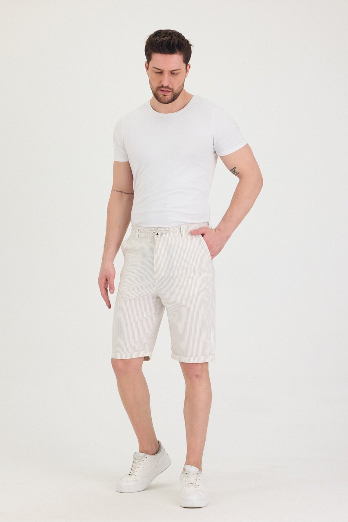 twentyfive25-Men's Slim Fit Chino Shorts 6