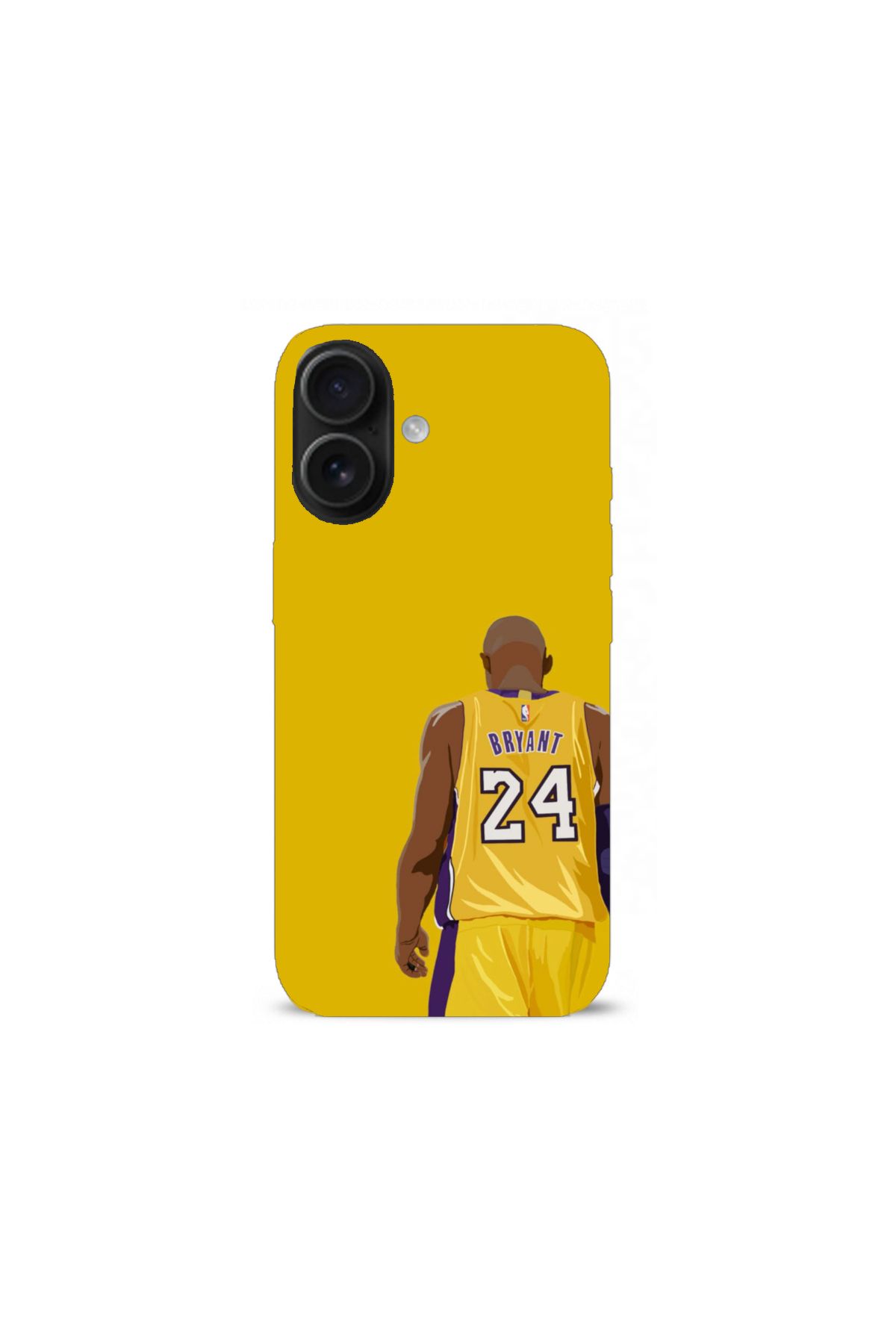 The Bear Case Kobe Bryant Desenli iPhone 16 Kılıfı
