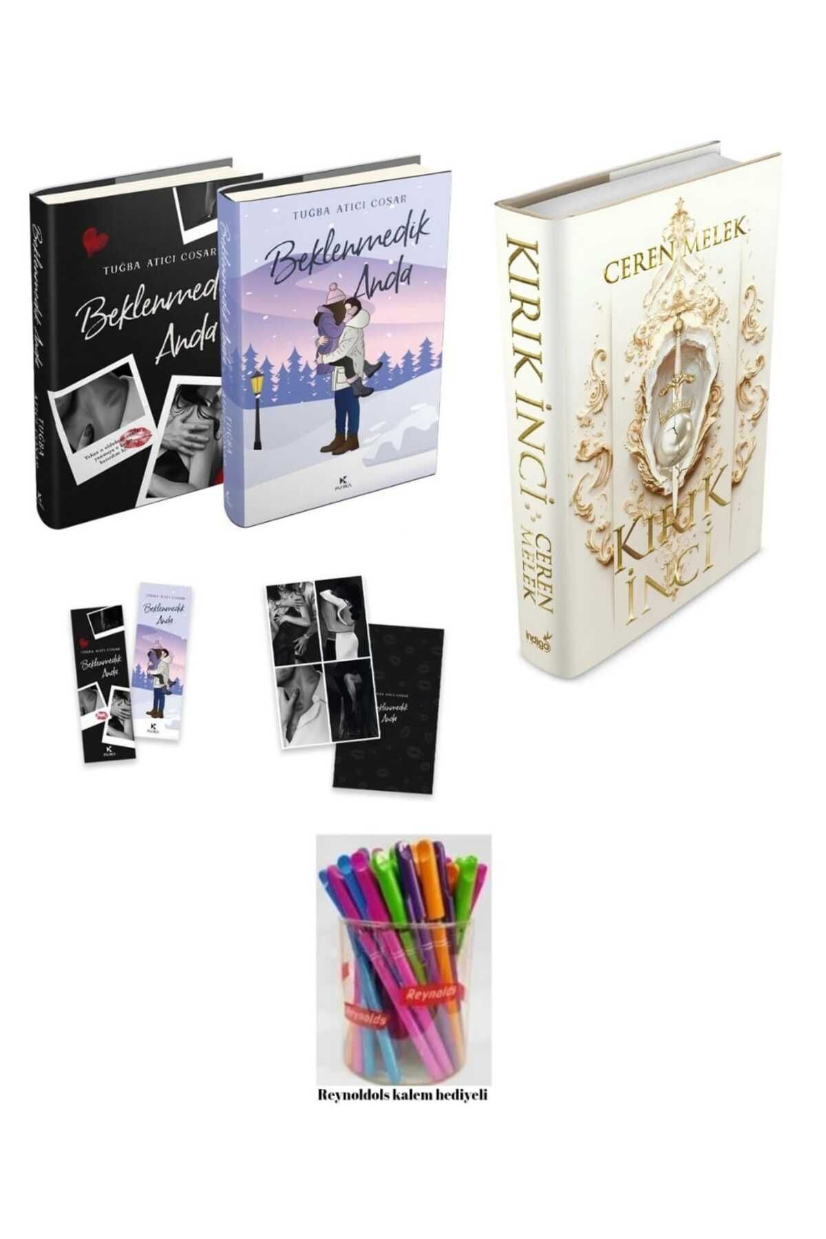 İndigo Kitap Kırık İnci Ciltli / Beklenmedik Anda Ciltli Tuğba Atıcı Coşar Pukka Yayınları