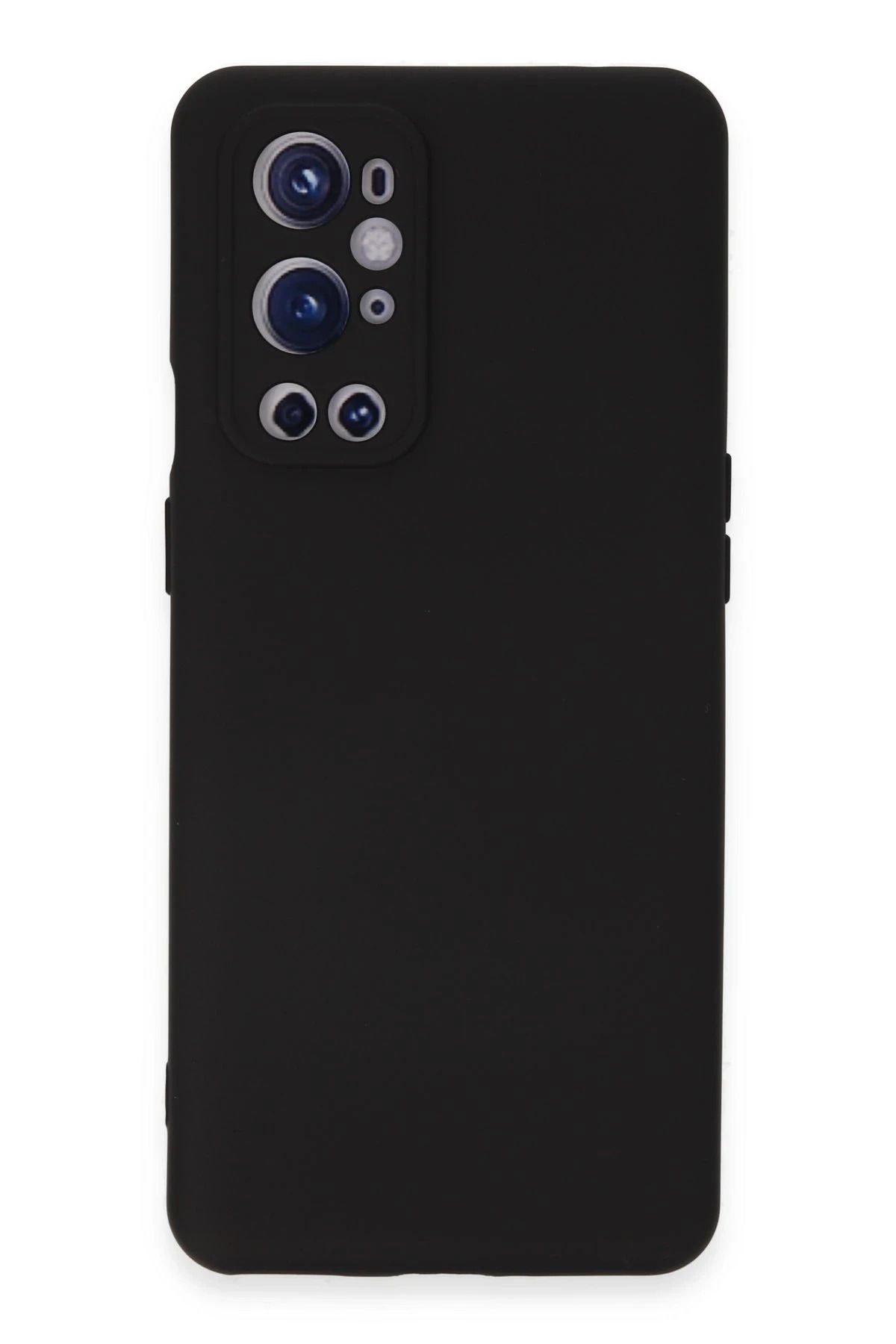 NewFace One Plus 9 Pro uyumlu  Kılıf Nano içi Kadife Silikon - Siyah SVLRS