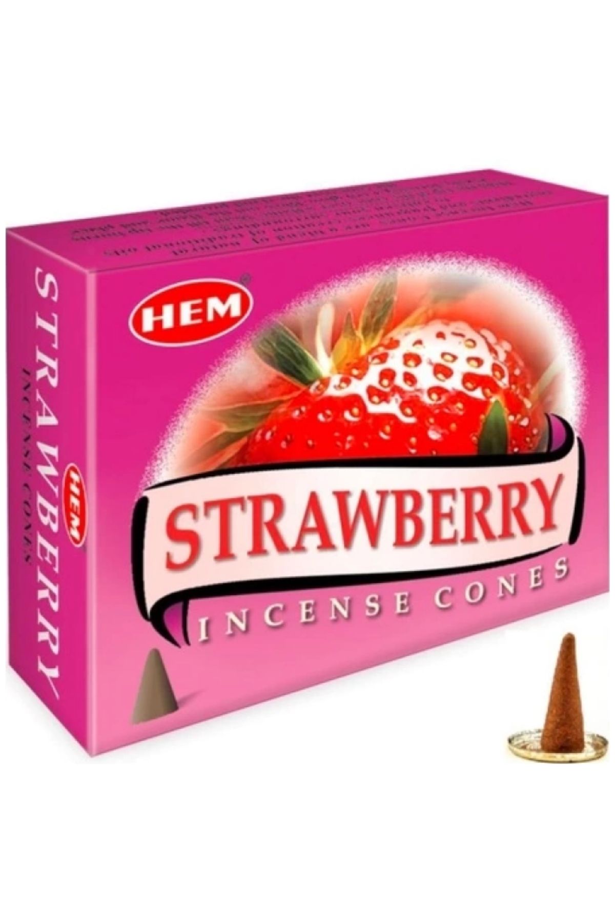 İkizler Hem strawberry 2 paket toplam 20 adet konik tütsü