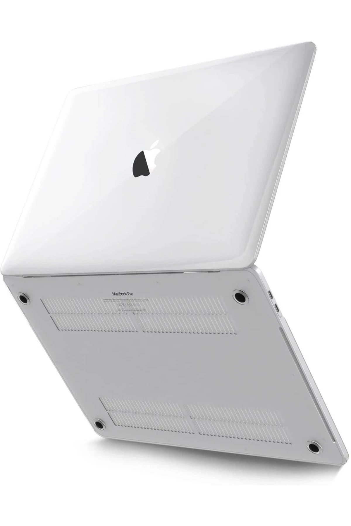 NewFace Macbook Pro 14.2 2021 uyumlu Buzlu Kapak - Şeffaf SVLRS