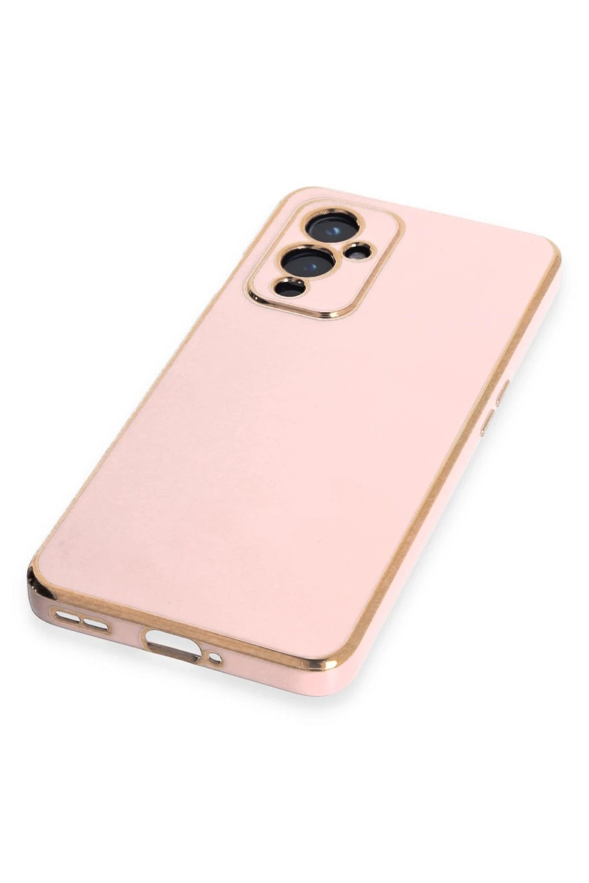 NewFace One Plus 9 Kılıf Volet Silikon - Pembe SVLRS