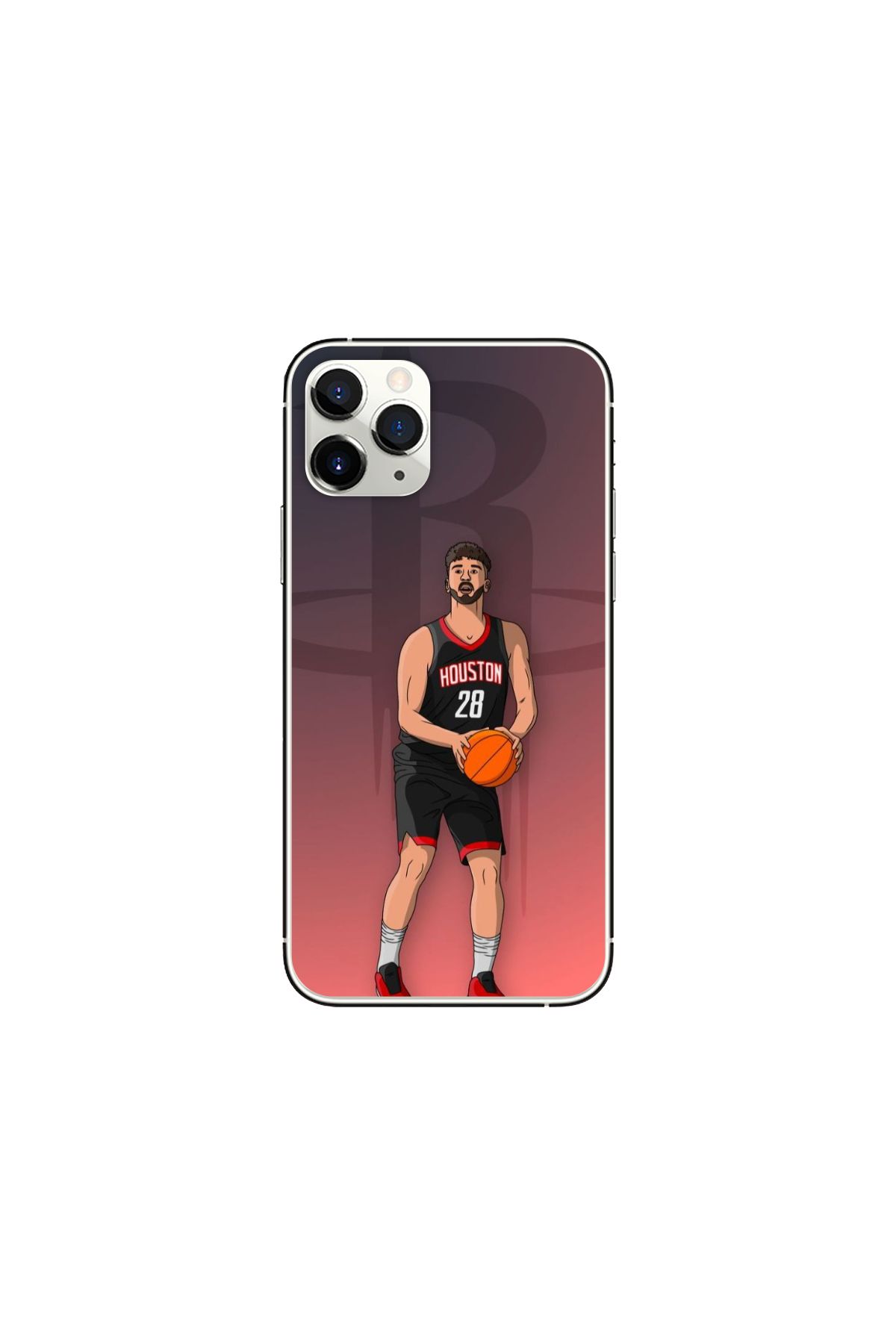 The Bear Case Alperen Şengün Desenli iPhone 16 Pro Max Kılıfı