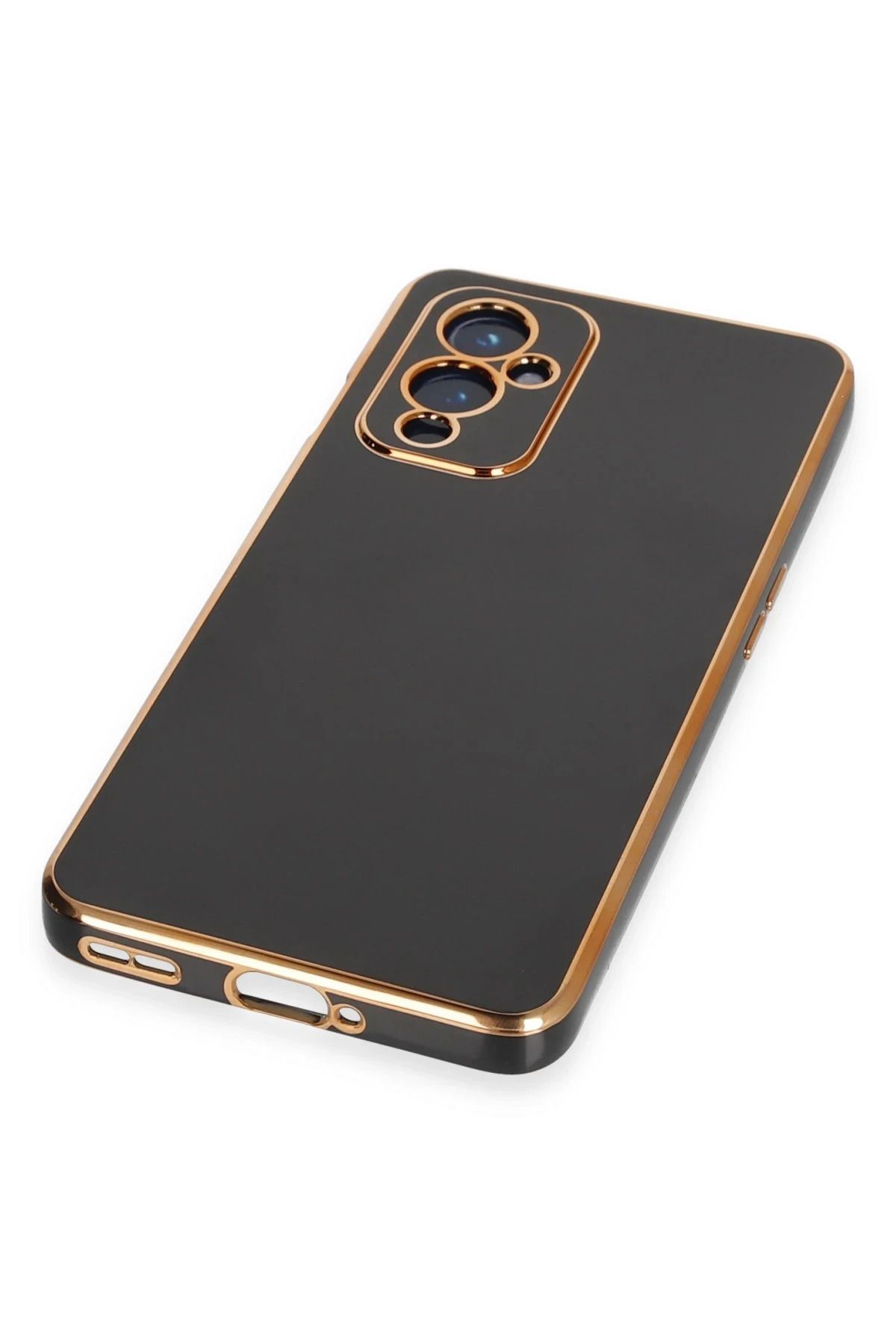 NewFace One Plus 9 Kılıf Volet Silikon - Siyah SVLRS
