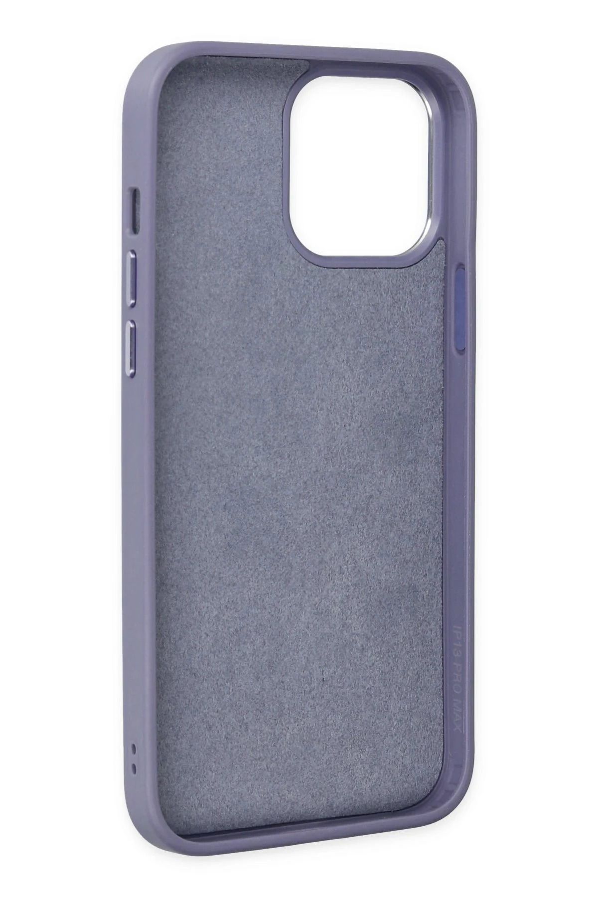 NewFace iPhone 13 Pro Kılıf Asya Deri Silikon - Mor SVLRS