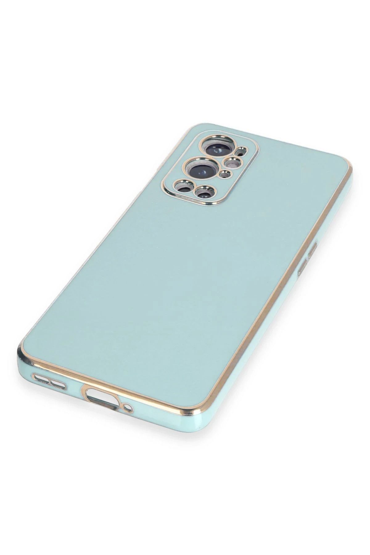 NewFace One Plus 9 Pro Kılıf Volet Silikon - Açık Yeşil SVLRS
